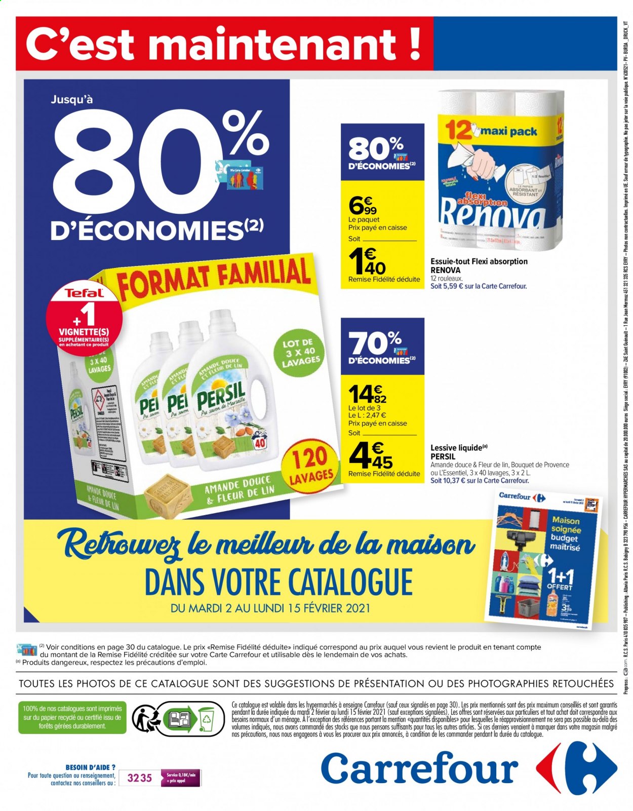 Catalogue Carrefour Hypermarchés - 02/02/2021 - 15/02/2021. Page 49