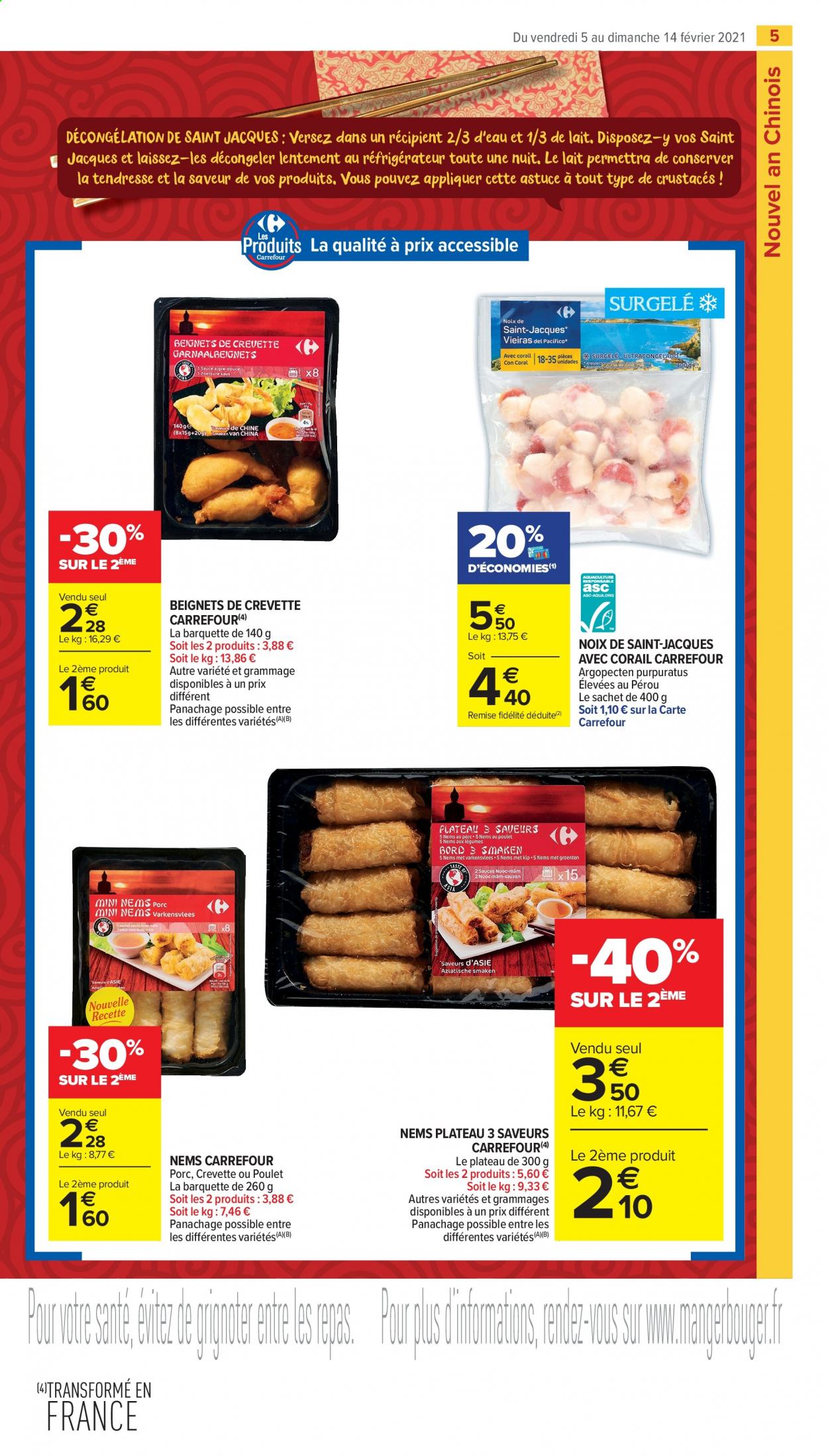 Catalogue Carrefour Market - 05/02/2021 - 14/02/2021. Page 5