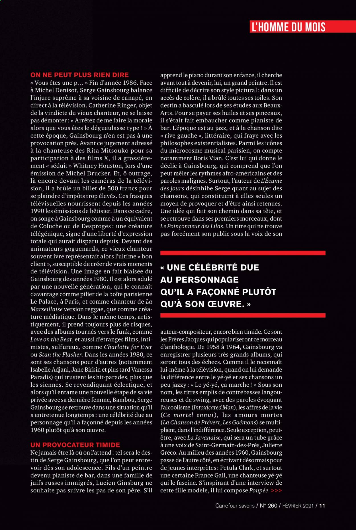 thumbnail - Catalogue Carrefour Hypermarchés - 01/02/2021 - 28/02/2021 - Produits soldés - pinceau, huile, piano, canapé, poupée, bambou. Page 11.