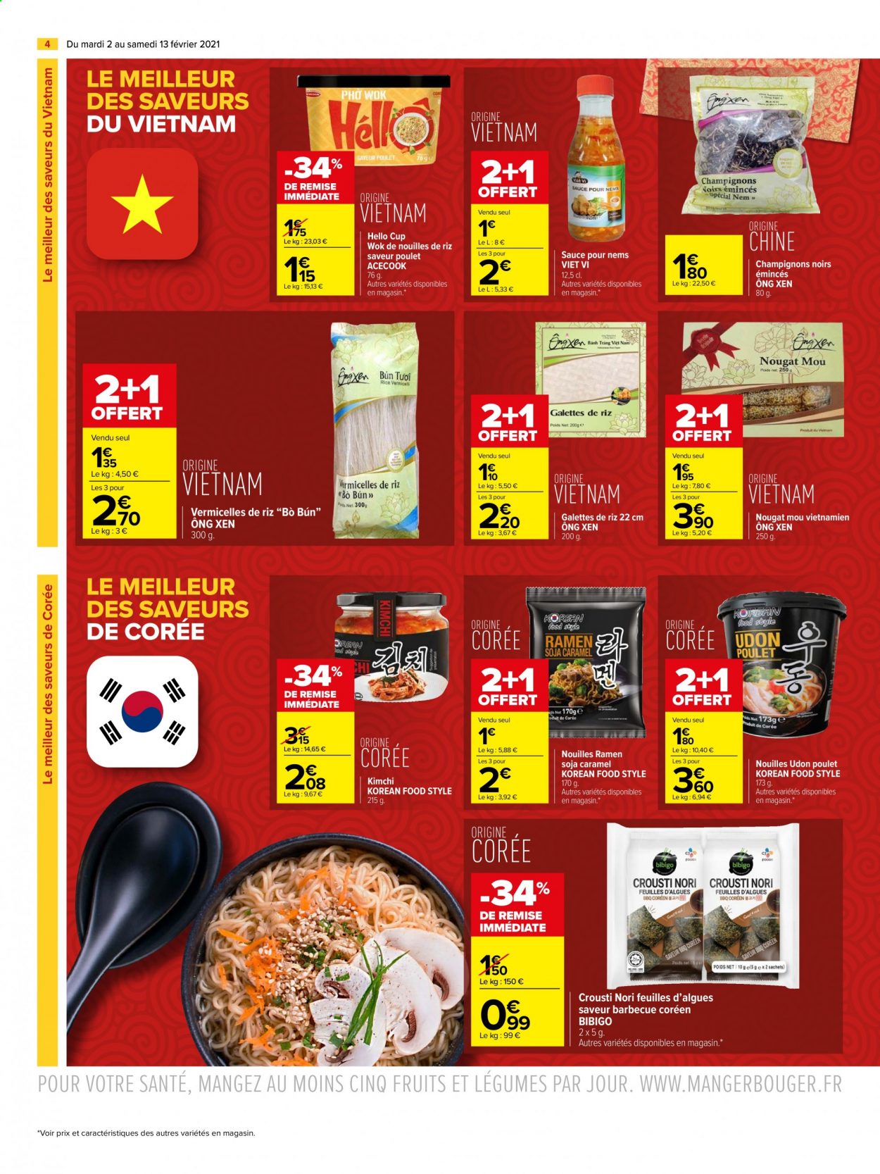 Catalogue Carrefour Hypermarchés - 02/02/2021 - 13/02/2021. Page 4