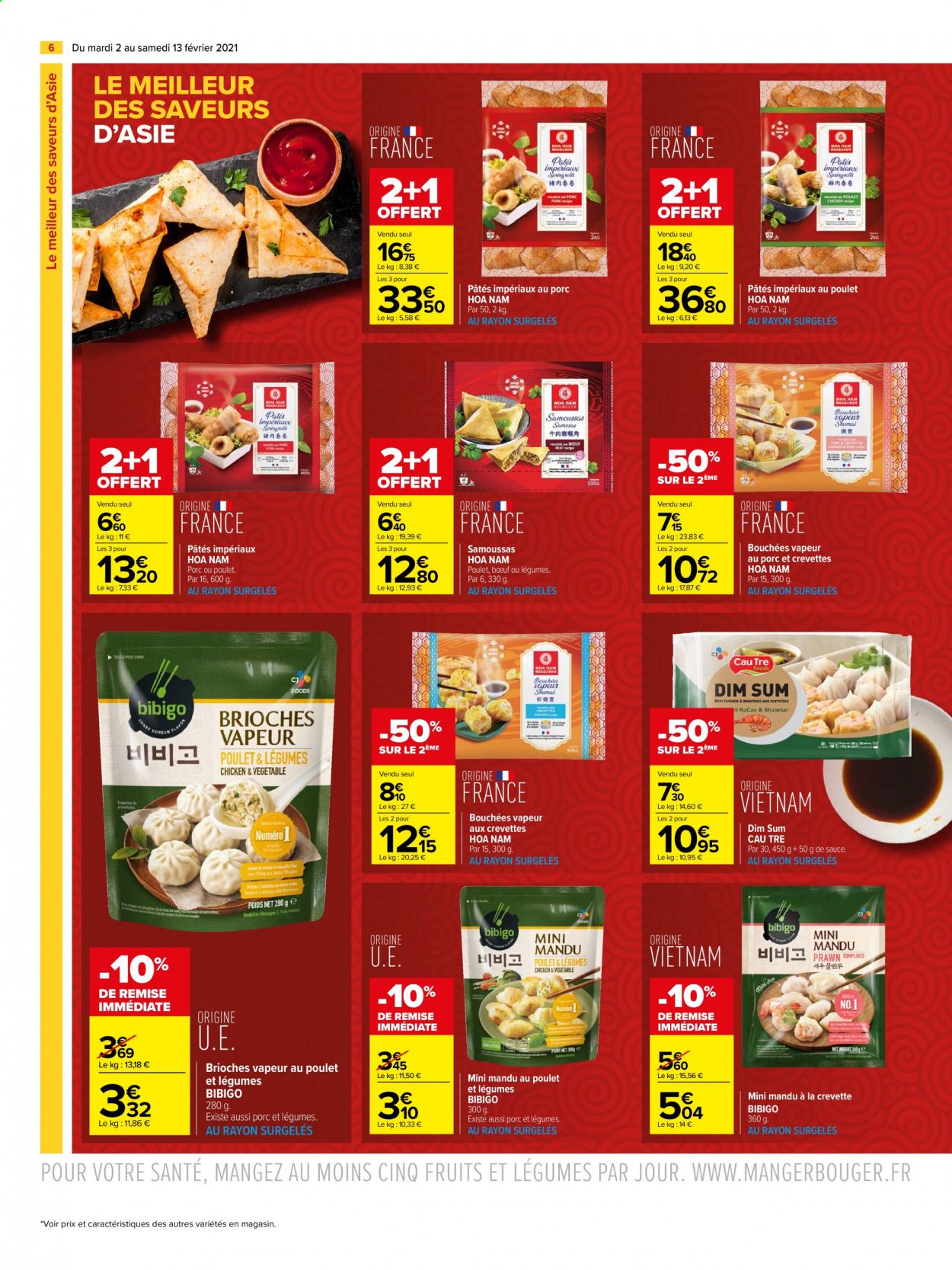 Catalogue Carrefour Hypermarchés - 02/02/2021 - 13/02/2021. Page 6