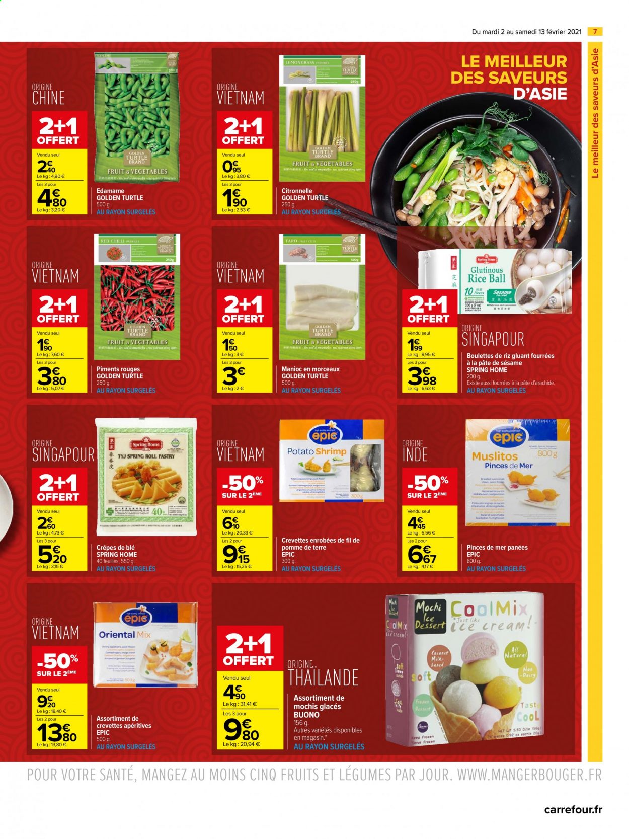 Catalogue Carrefour Hypermarchés - 02/02/2021 - 13/02/2021. Page 7