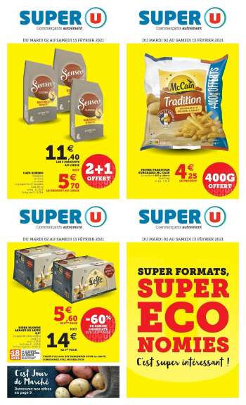 Catalogue SUPER U - 02.02.2021 - 13.02.2021.