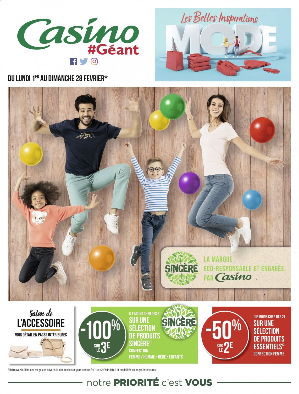 thumbnail - Catalogue Géant Casino - 01/02/2021 - 28/02/2021.