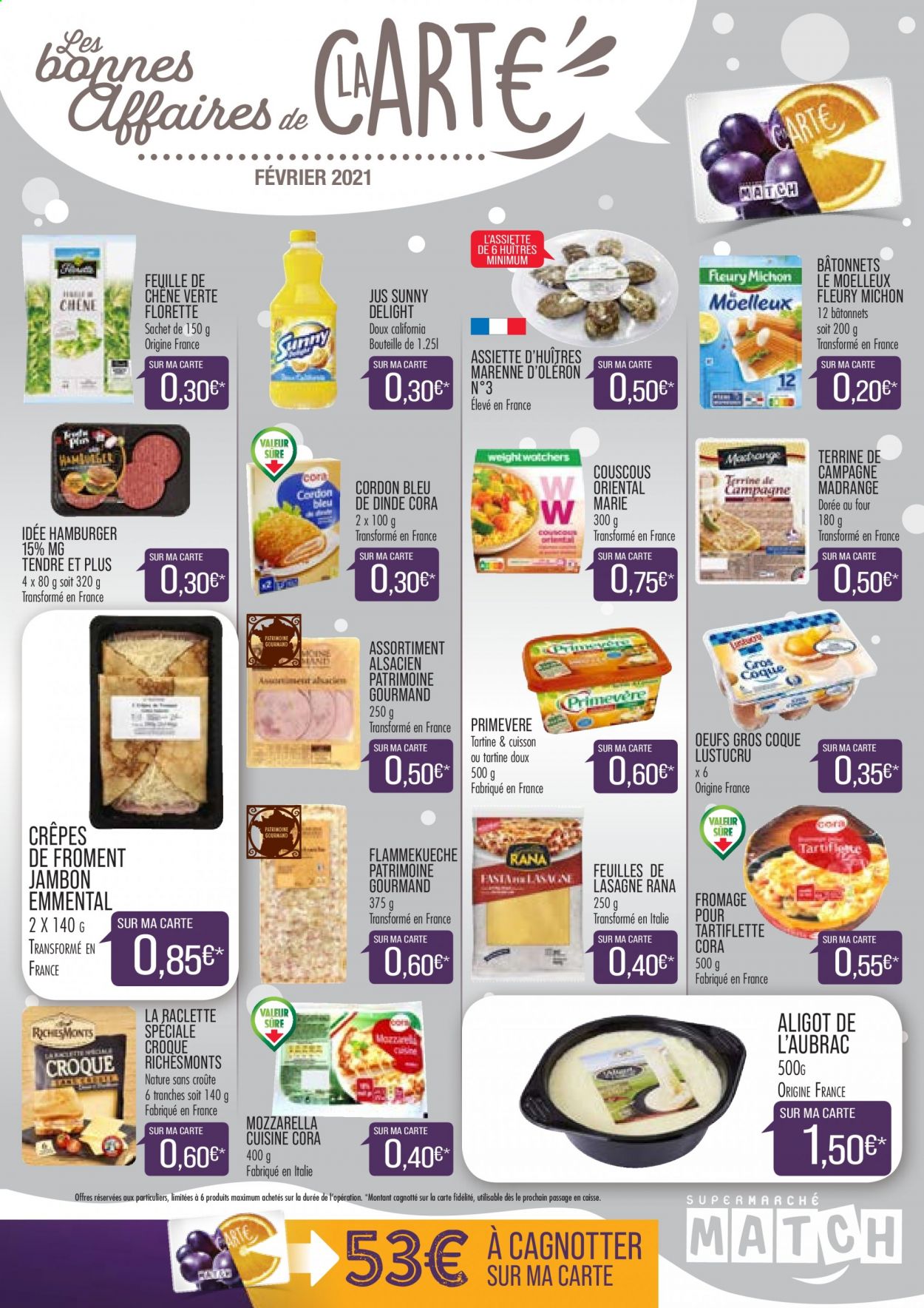 Catalogue Supermarché Match - 01/02/2021 - 28/02/2021. Page 1