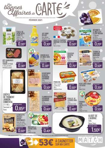 Catalogue Supermarché Match - 01.02.2021 - 28.02.2021.