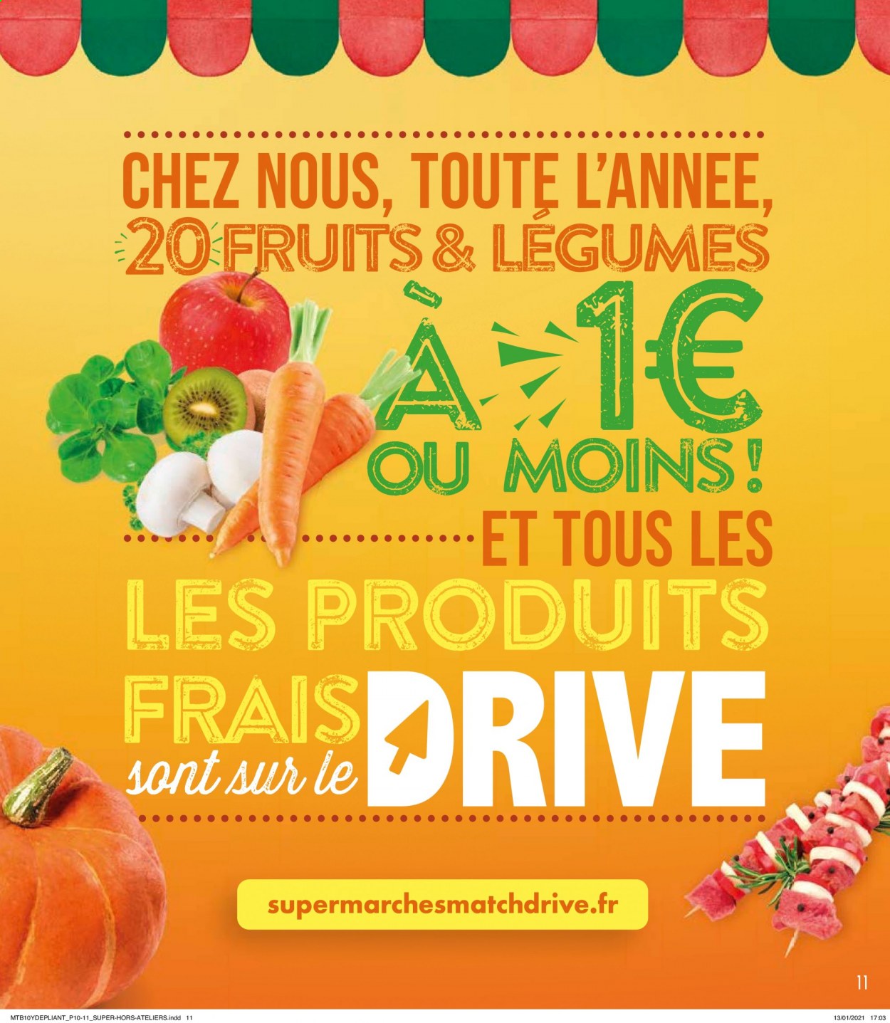 Catalogue Supermarché Match - 02/02/2021 - 07/02/2021. Page 11
