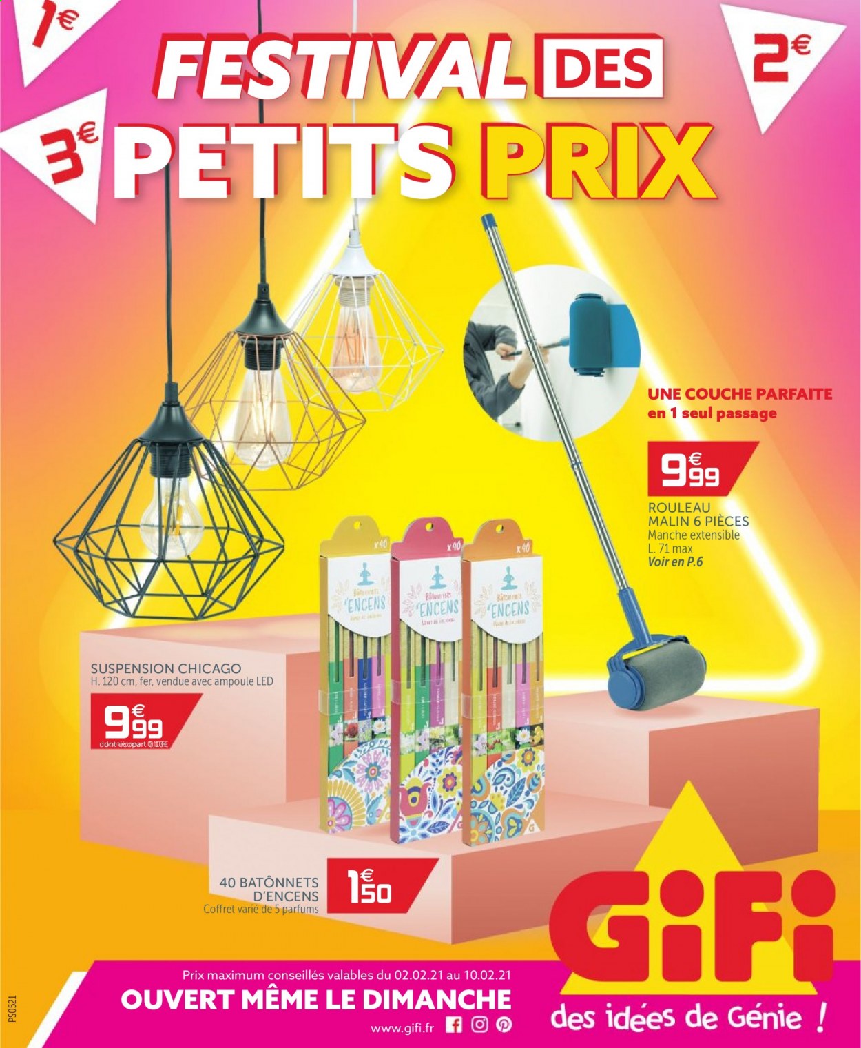thumbnail - Catalogue GiFi - 02/02/2021 - 10/02/2021 - Produits soldés - coffret, ampoule LED. Page 1.