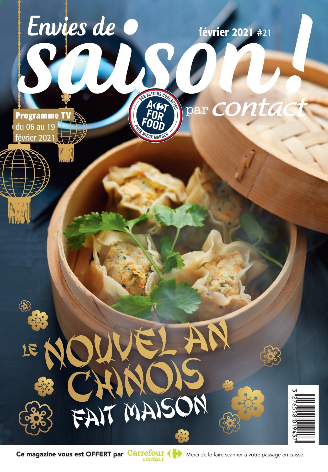 Catalogue Carrefour Contact - 06/02/2021 - 19/02/2021. Page 1