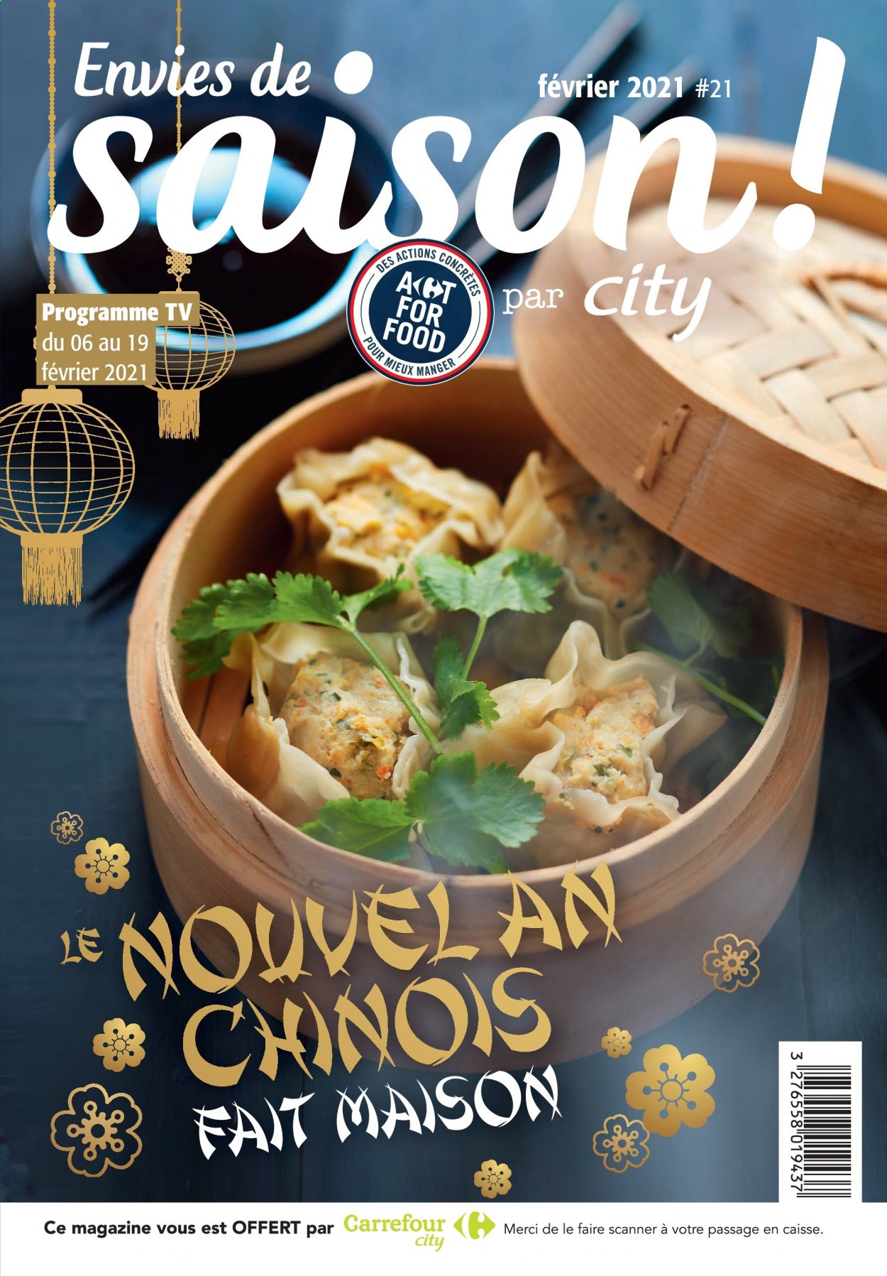 thumbnail - Catalogue Carrefour City - 06/02/2021 - 19/02/2021 - Produits soldés - magazine. Page 1.