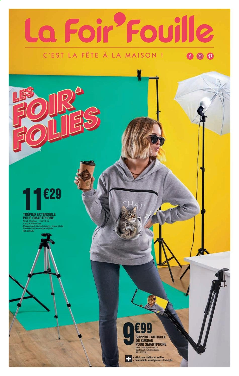 thumbnail - Catalogue La Foir'Fouille - 04/02/2021 - 24/02/2021 - Produits soldés - tablette. Page 1.