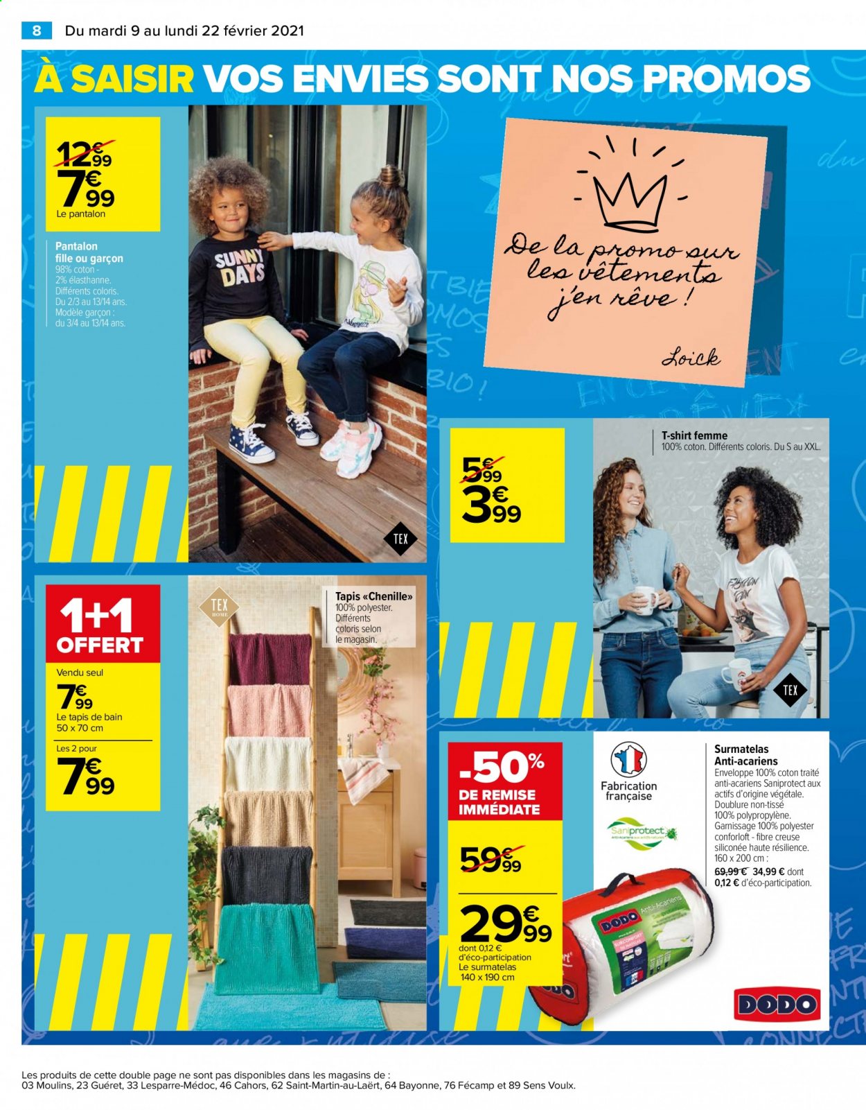 Catalogue Carrefour Hypermarchés - 09/02/2021 - 22/02/2021. Page 9