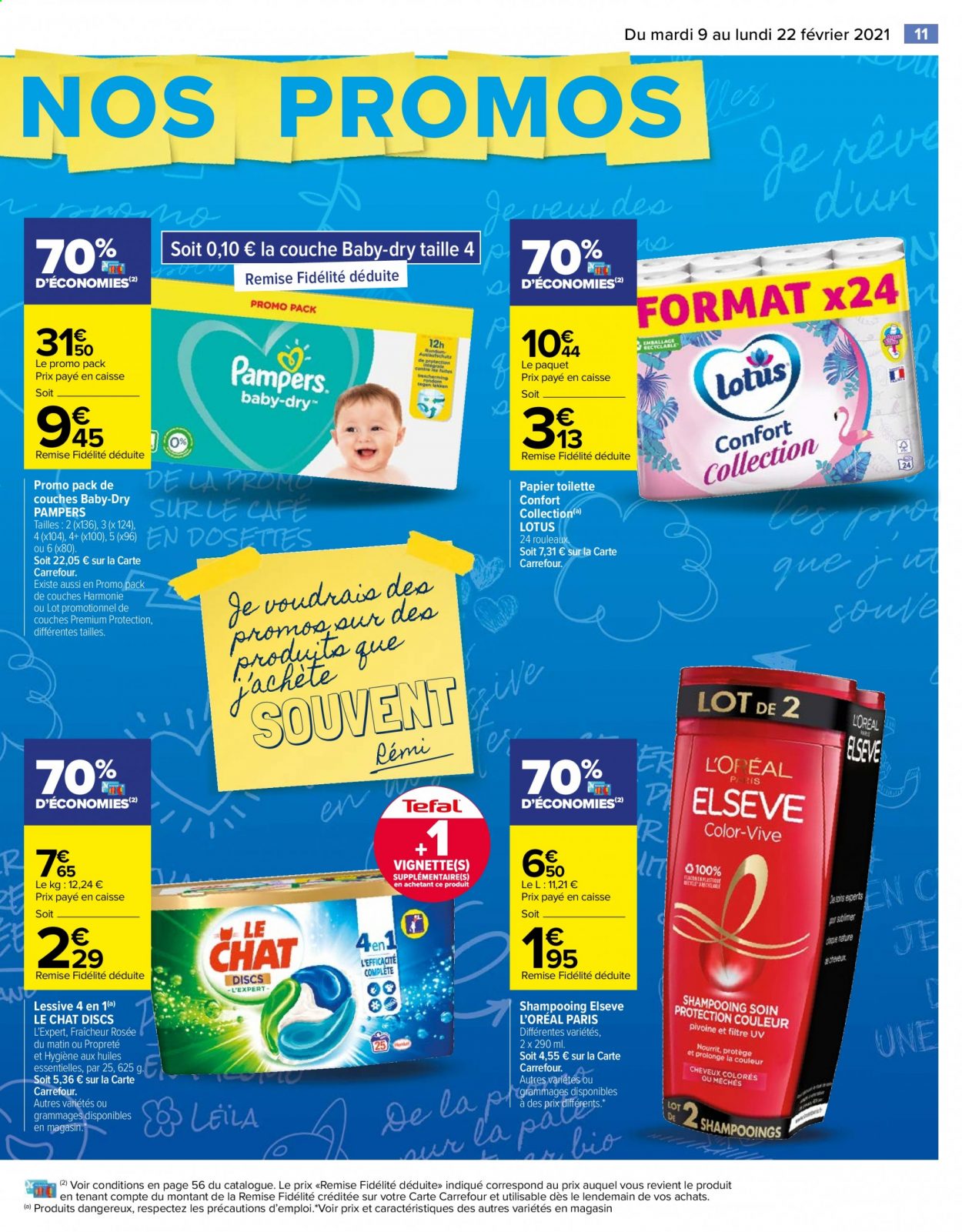 Catalogue Carrefour Hypermarchés - 09/02/2021 - 22/02/2021. Page 12