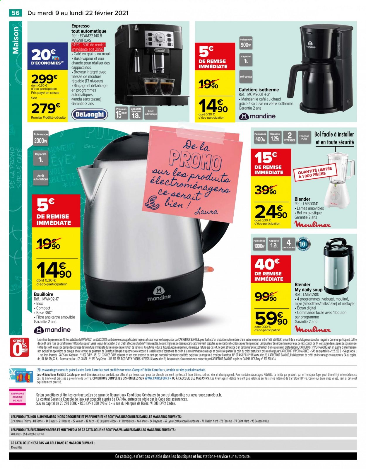 Catalogue Carrefour Hypermarchés - 09/02/2021 - 22/02/2021. Page 57