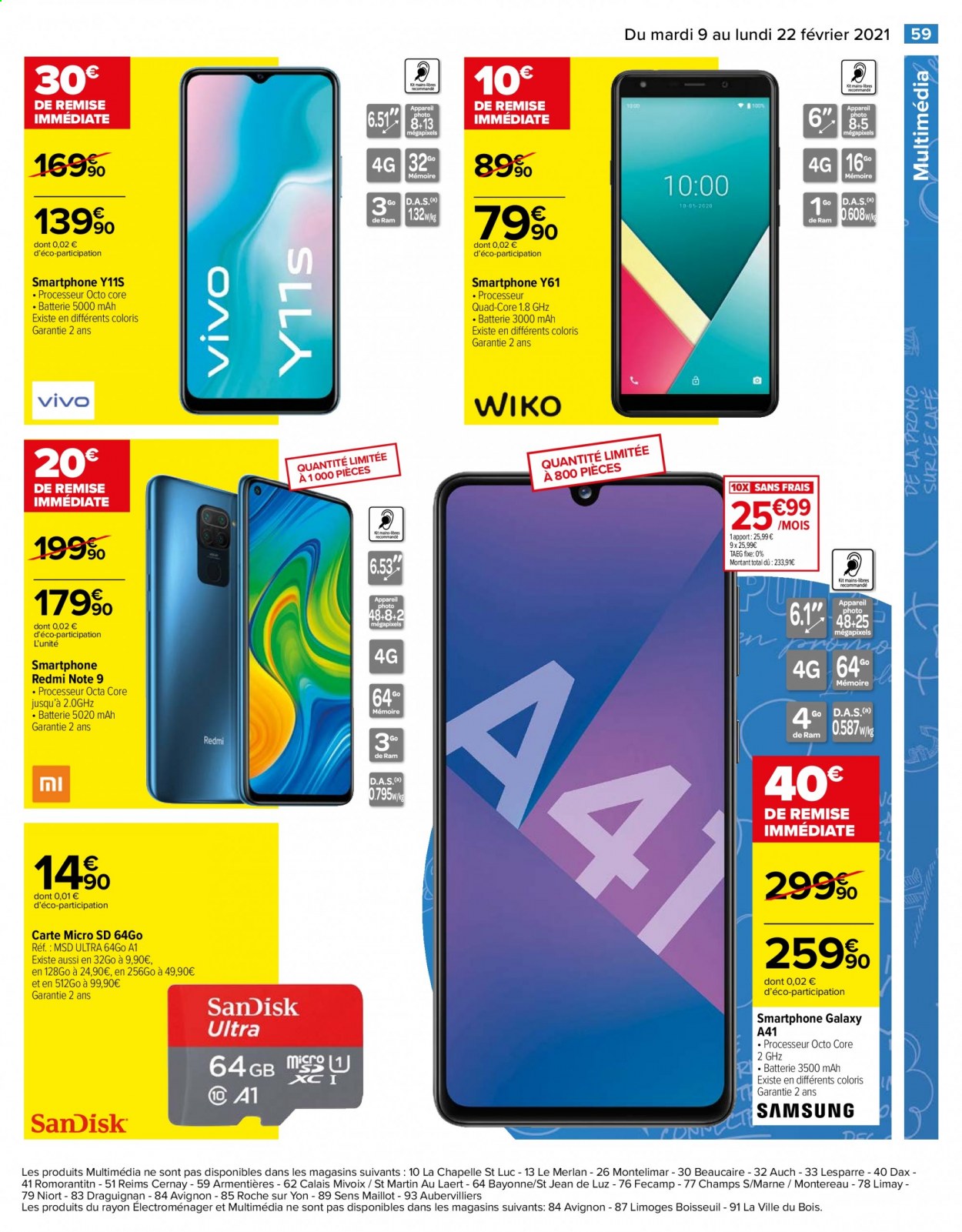 Catalogue Carrefour Hypermarchés - 09/02/2021 - 22/02/2021. Page 60