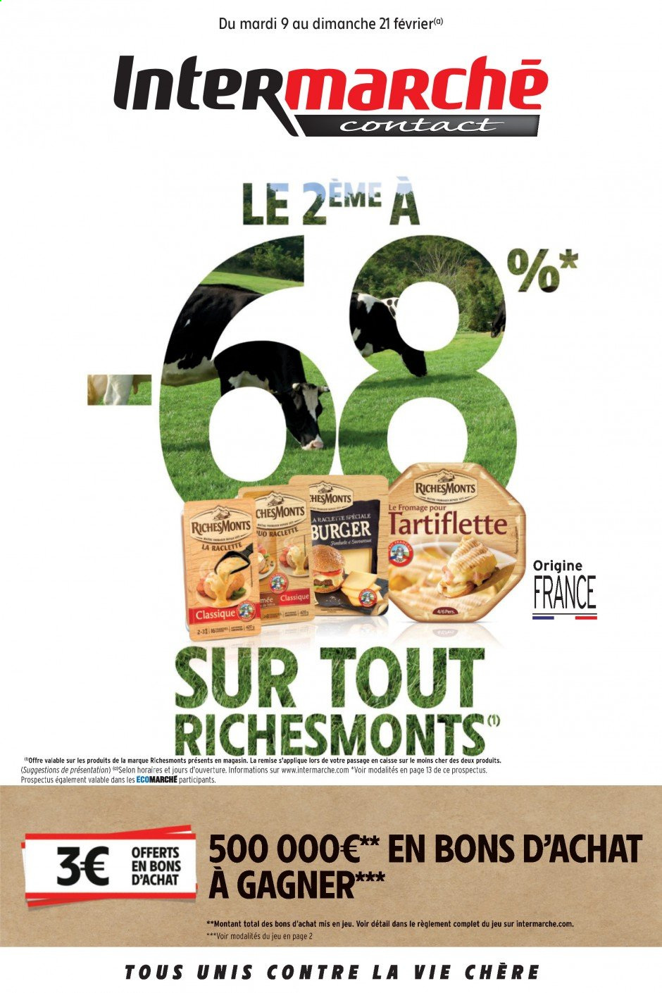 Catalogue Intermarché Contact - 09/02/2021 - 21/02/2021. Page 1