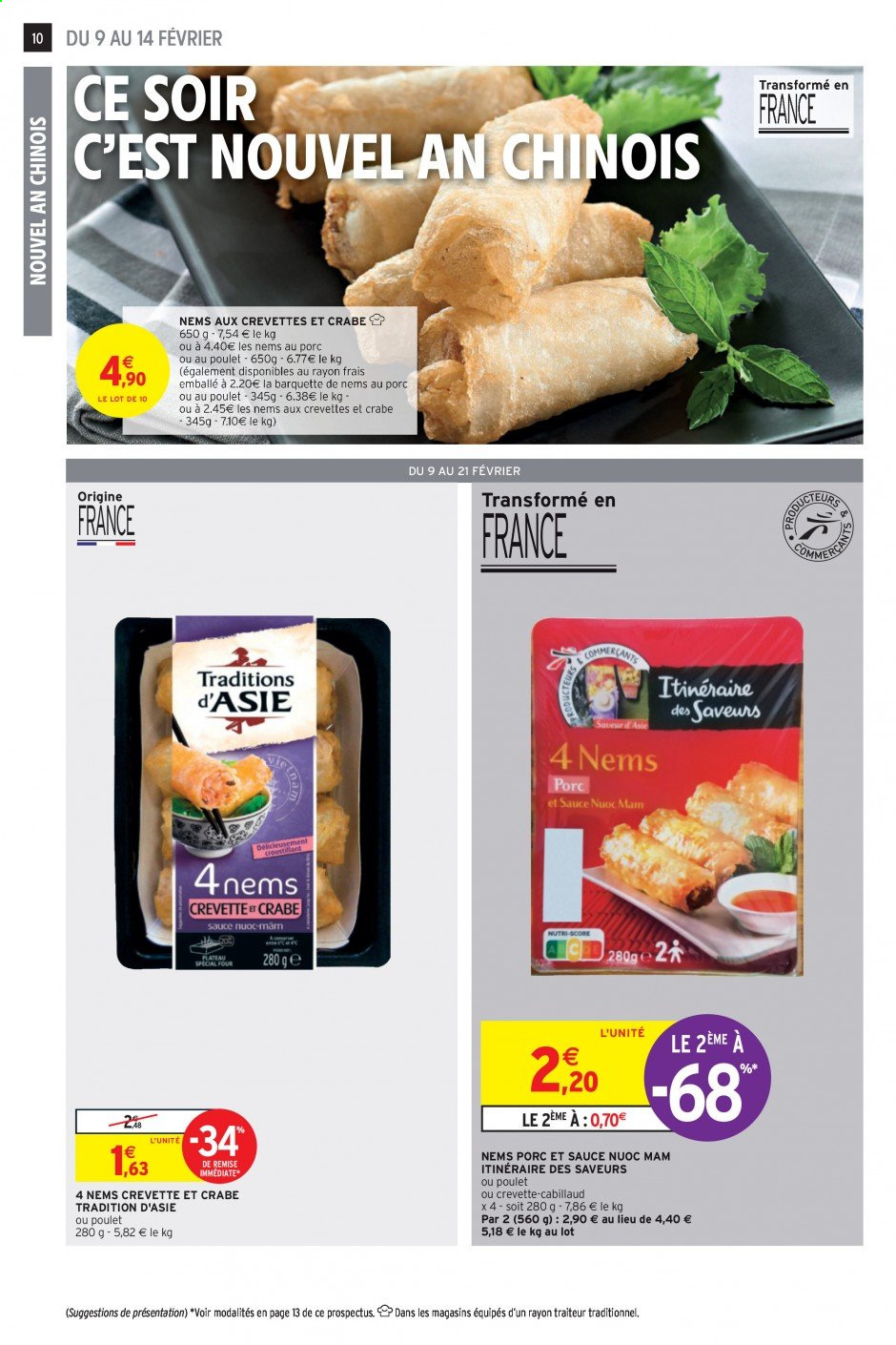 Catalogue Intermarché Contact - 09/02/2021 - 21/02/2021. Page 10