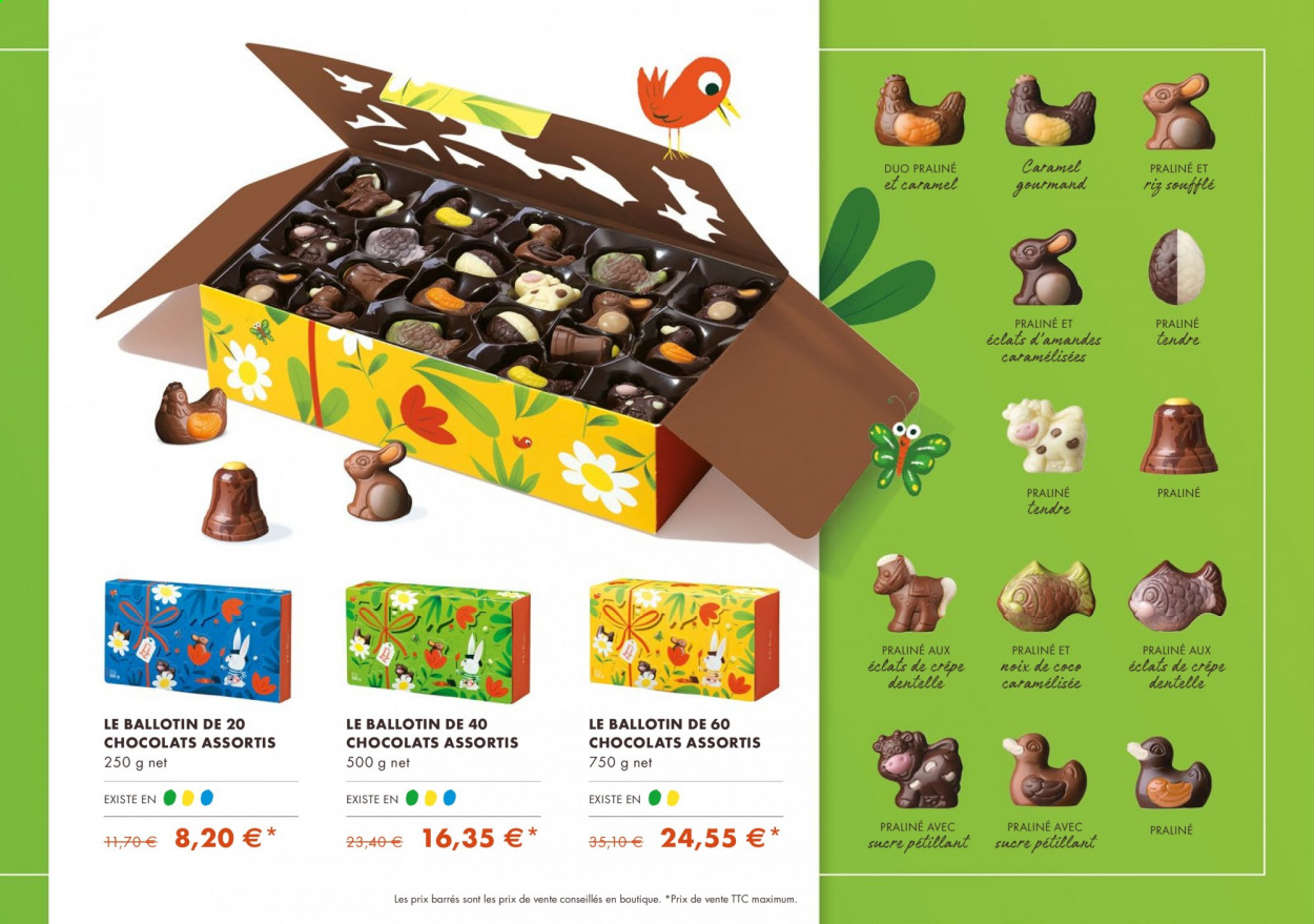 thumbnail - Catalogue Jeff de Bruges - 08/02/2021 - 04/04/2021 - Produits soldés - chocolat, pralinés. Page 5.