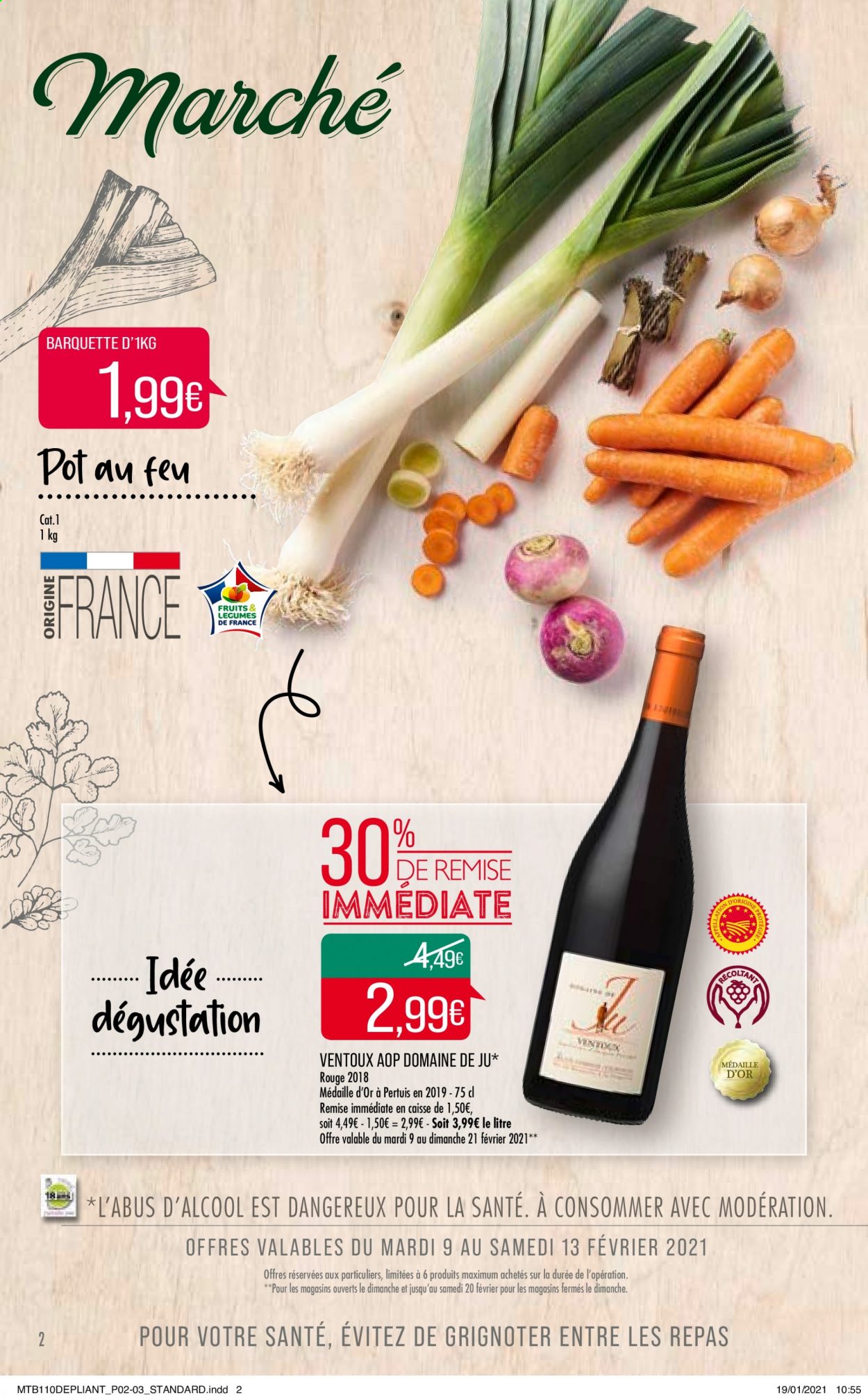 Catalogue Supermarché Match - 09/02/2021 - 21/02/2021. Page 2