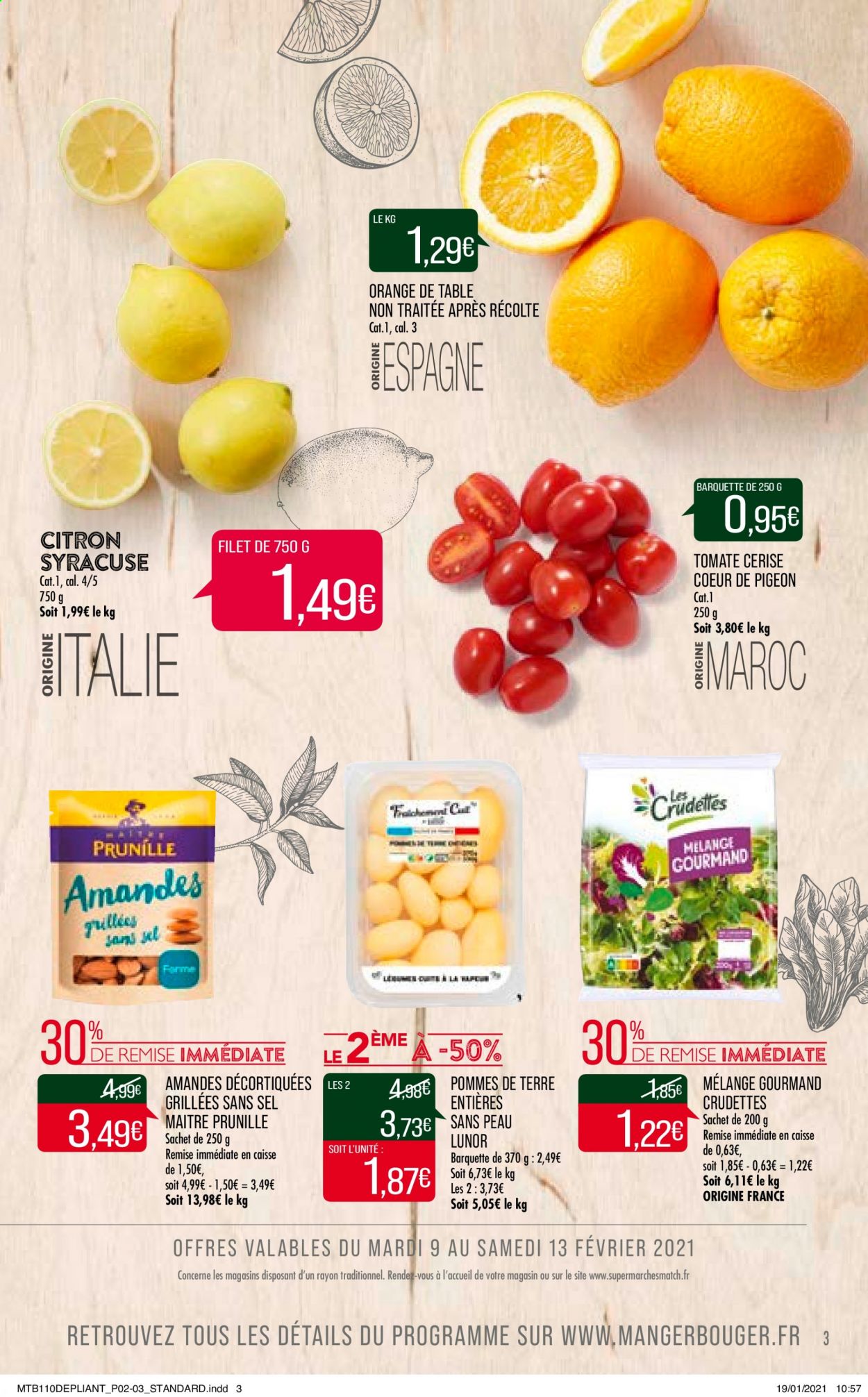 Catalogue Supermarché Match - 09/02/2021 - 21/02/2021. Page 3