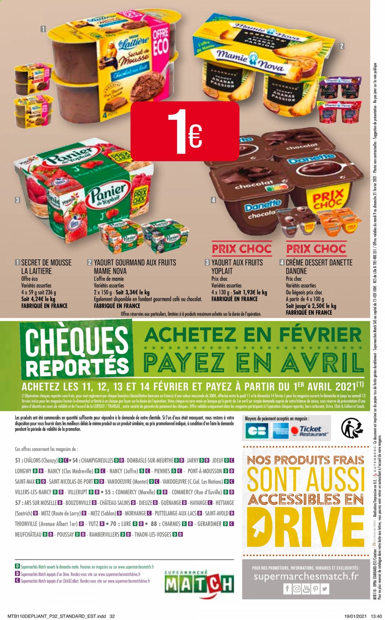 Catalogue Supermarché Match - 09/02/2021 - 21/02/2021. Page 32