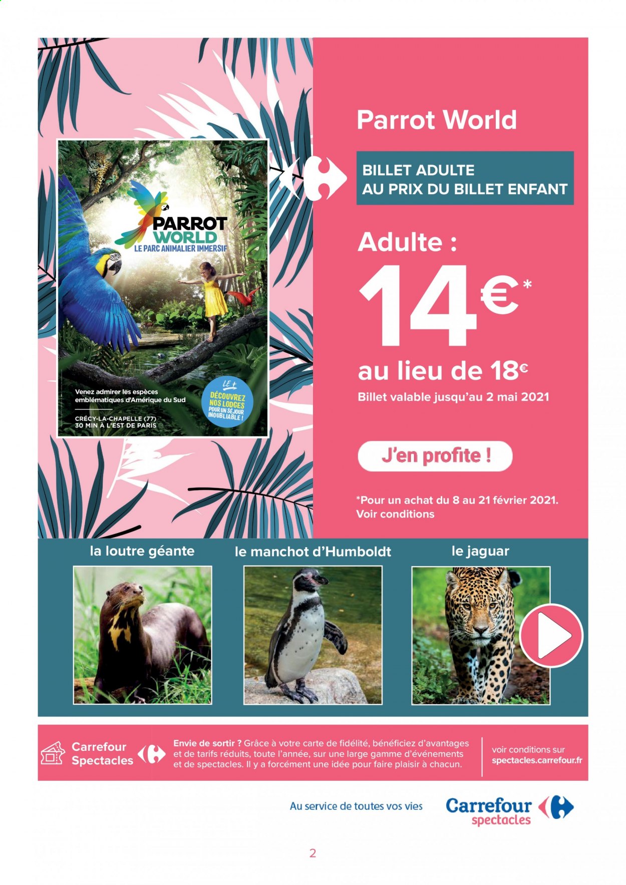 Catalogue Carrefour Hypermarchés - 08/02/2021 - 21/02/2021. Page 2