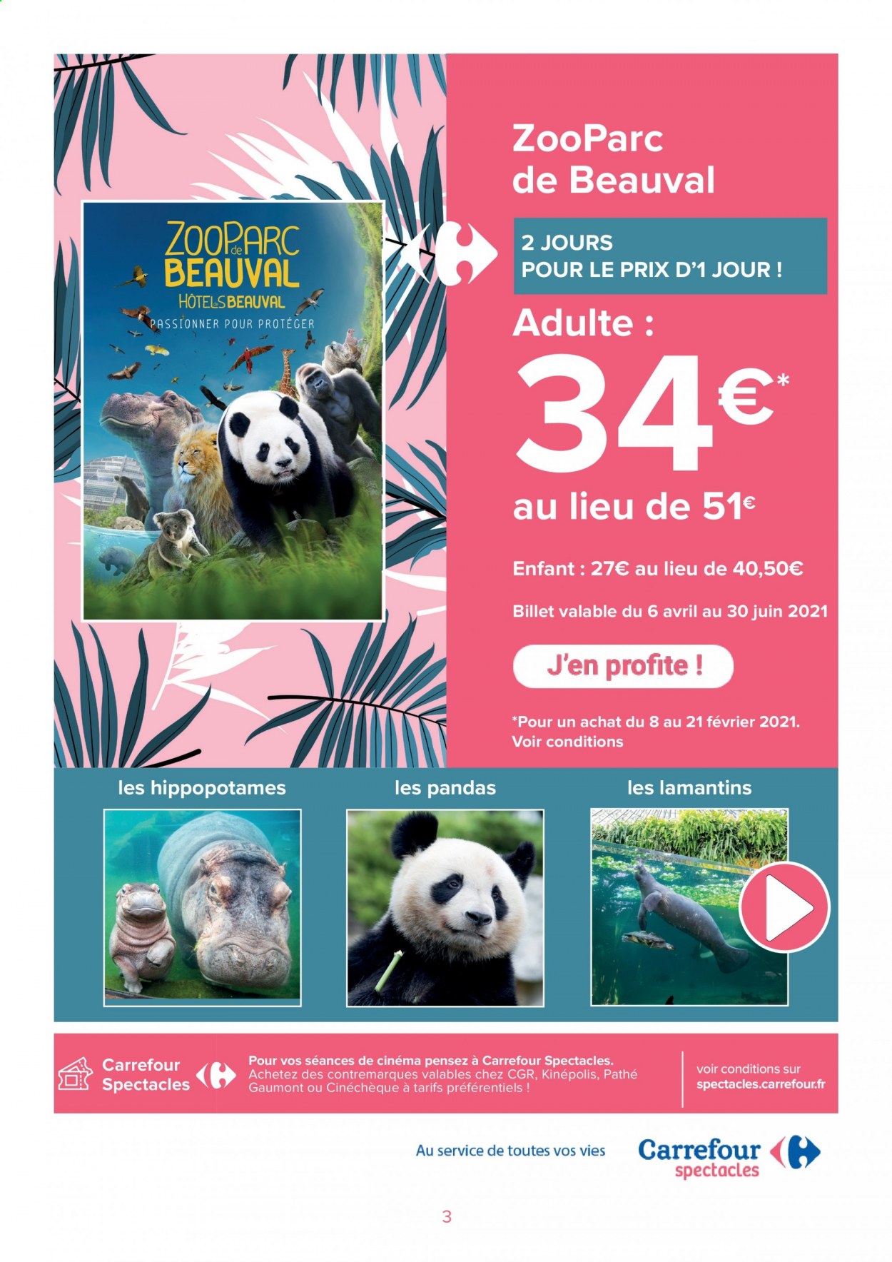 Catalogue Carrefour Hypermarchés - 08/02/2021 - 21/02/2021. Page 3