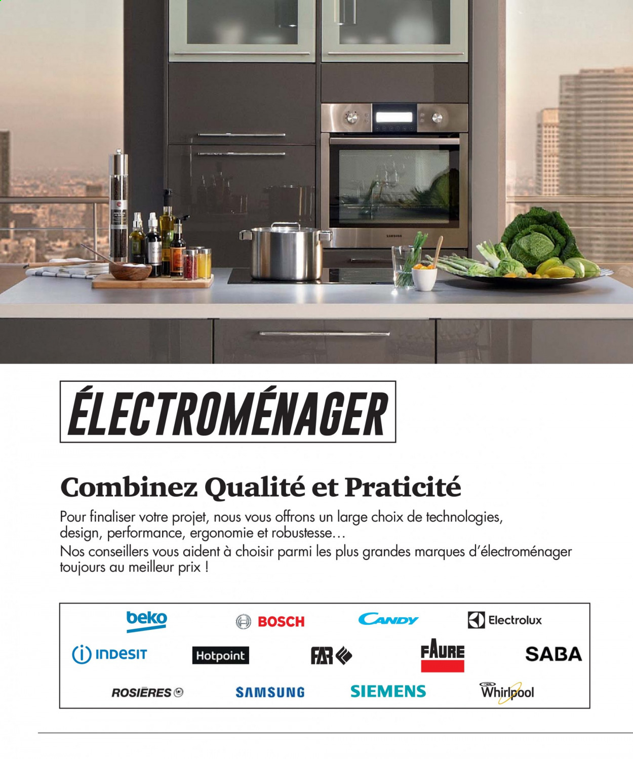 thumbnail - Catalogue Conforama - 09/02/2021 - 09/08/2021 - Produits soldés - Beko, Bosch, Candy, Electrolux, Hotpoint, Whirlpool, Siemens, Samsung. Page 64.