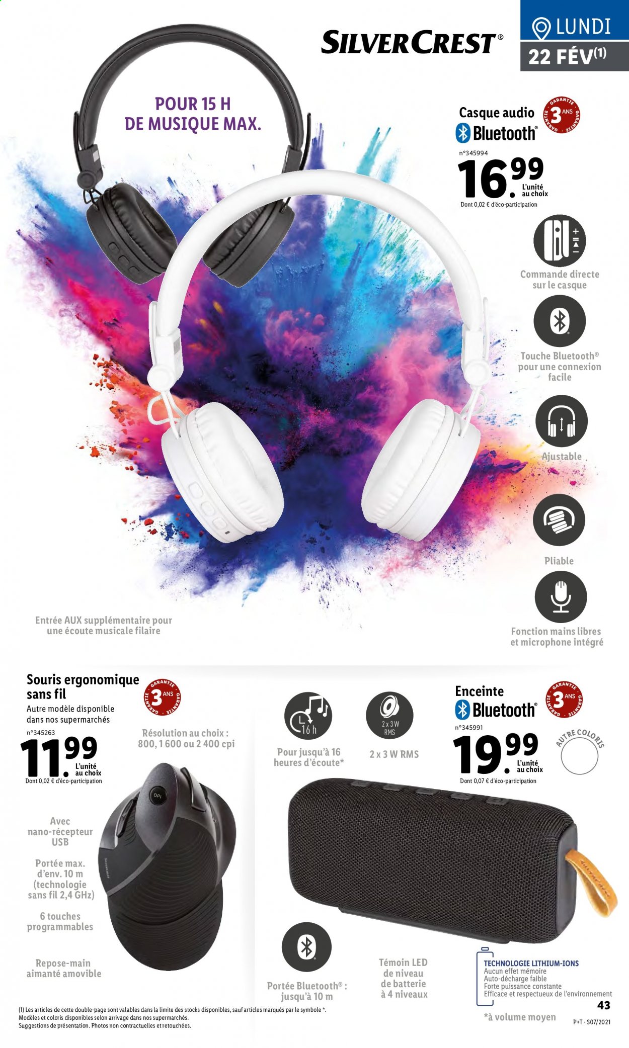 Catalogue Lidl - 17/02/2021 - 23/02/2021. Page 43