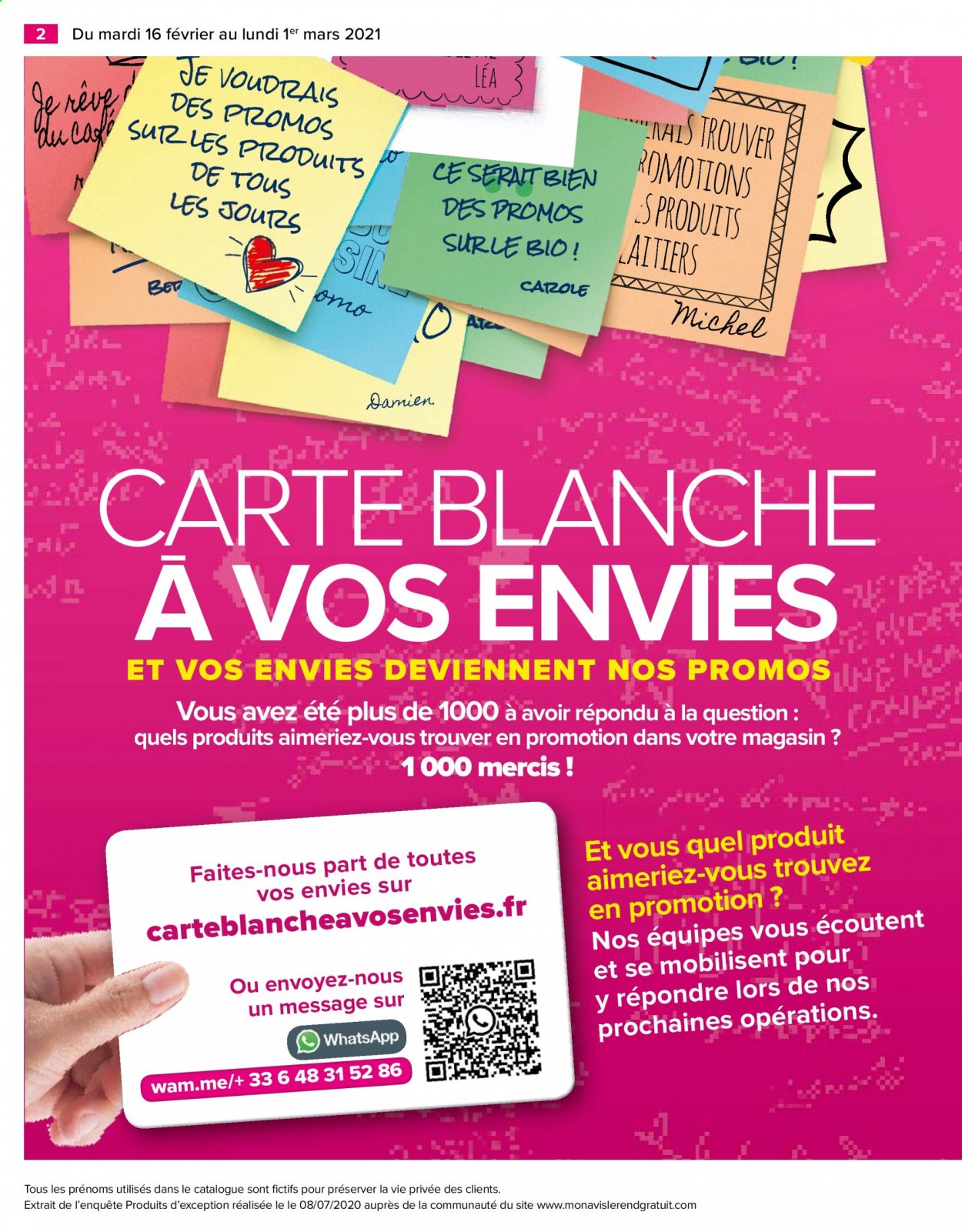 Catalogue Carrefour Hypermarchés - 16/02/2021 - 01/03/2021. Page 2