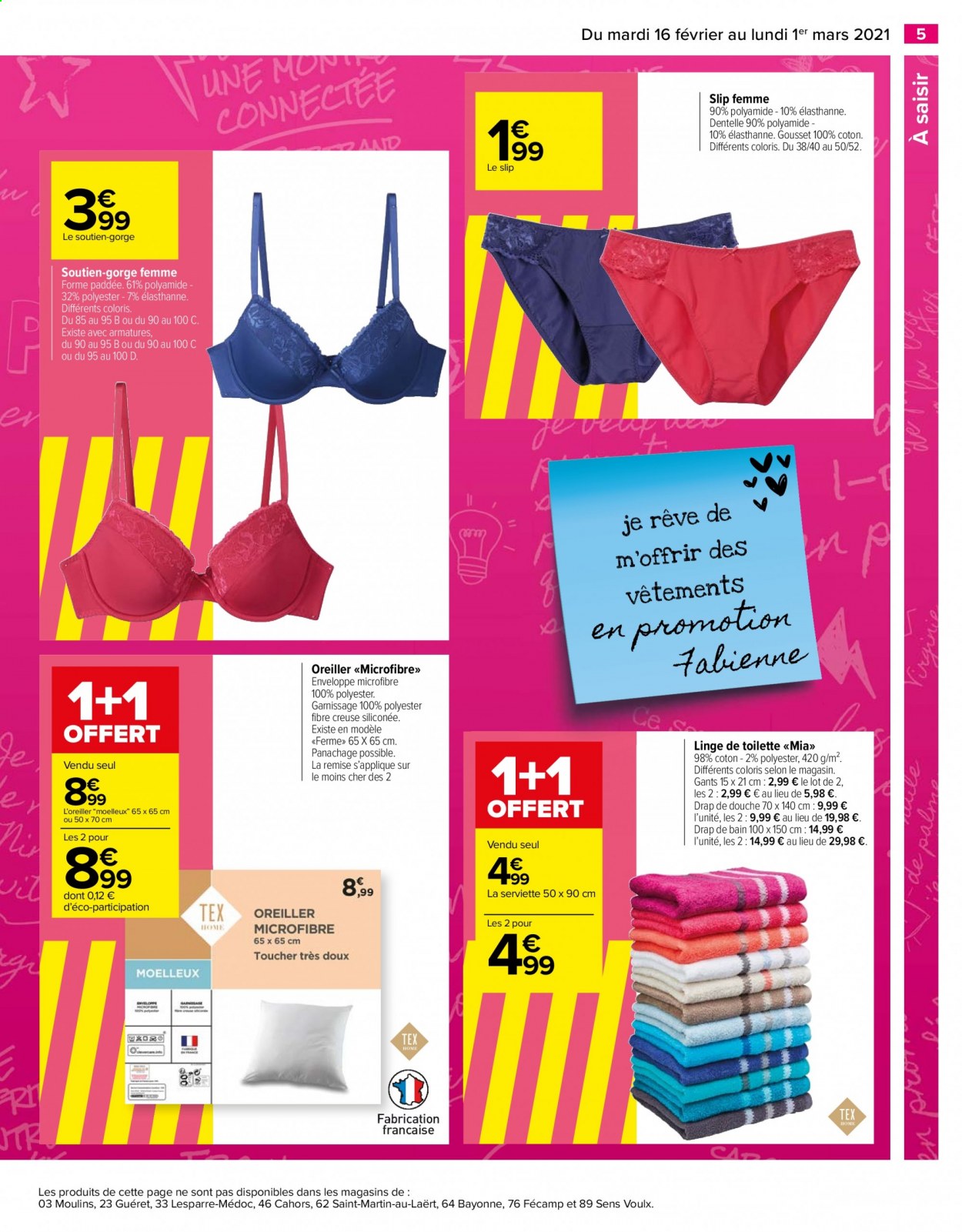 Catalogue Carrefour Hypermarchés - 16/02/2021 - 01/03/2021. Page 5