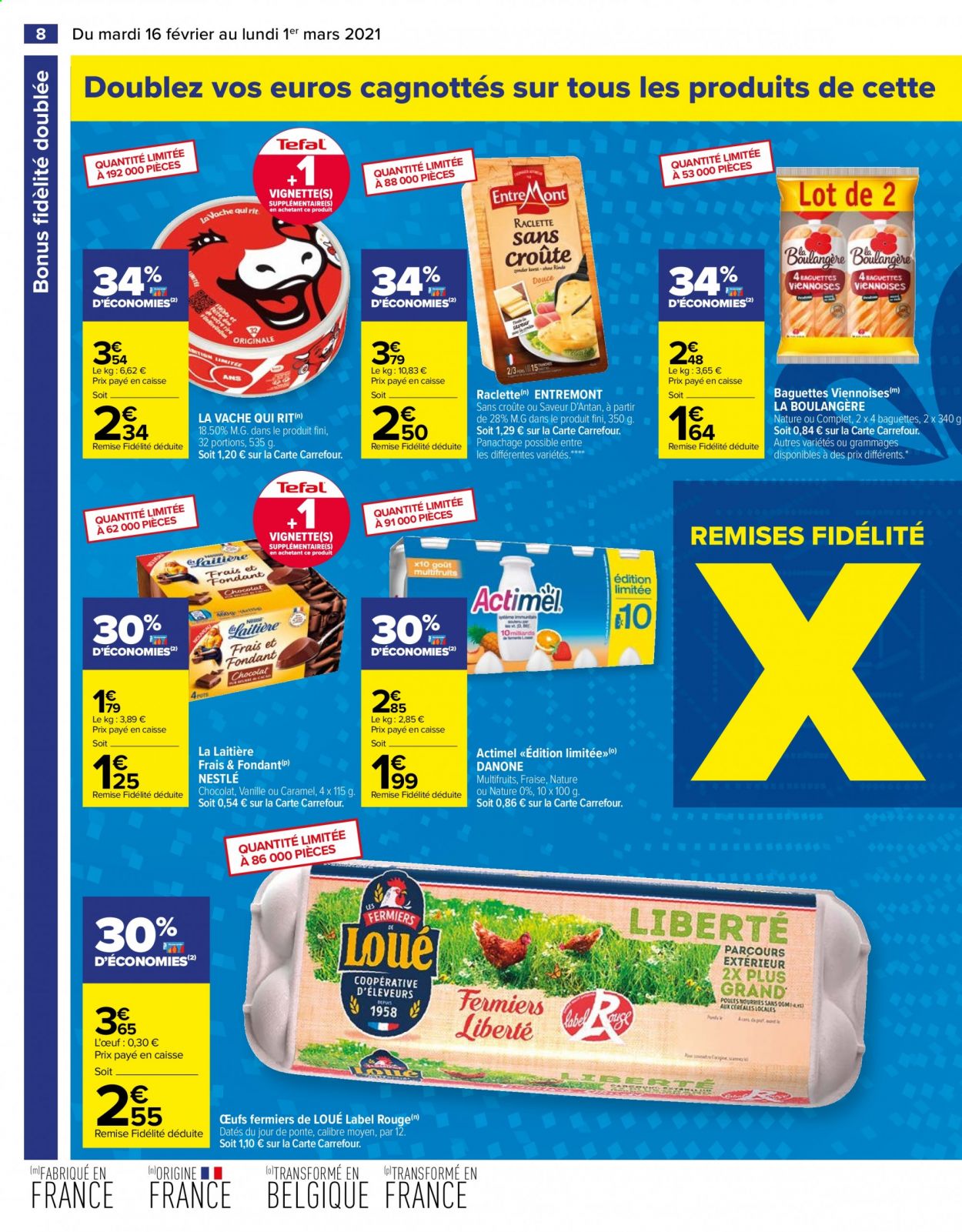 Catalogue Carrefour Hypermarchés - 16/02/2021 - 01/03/2021. Page 8