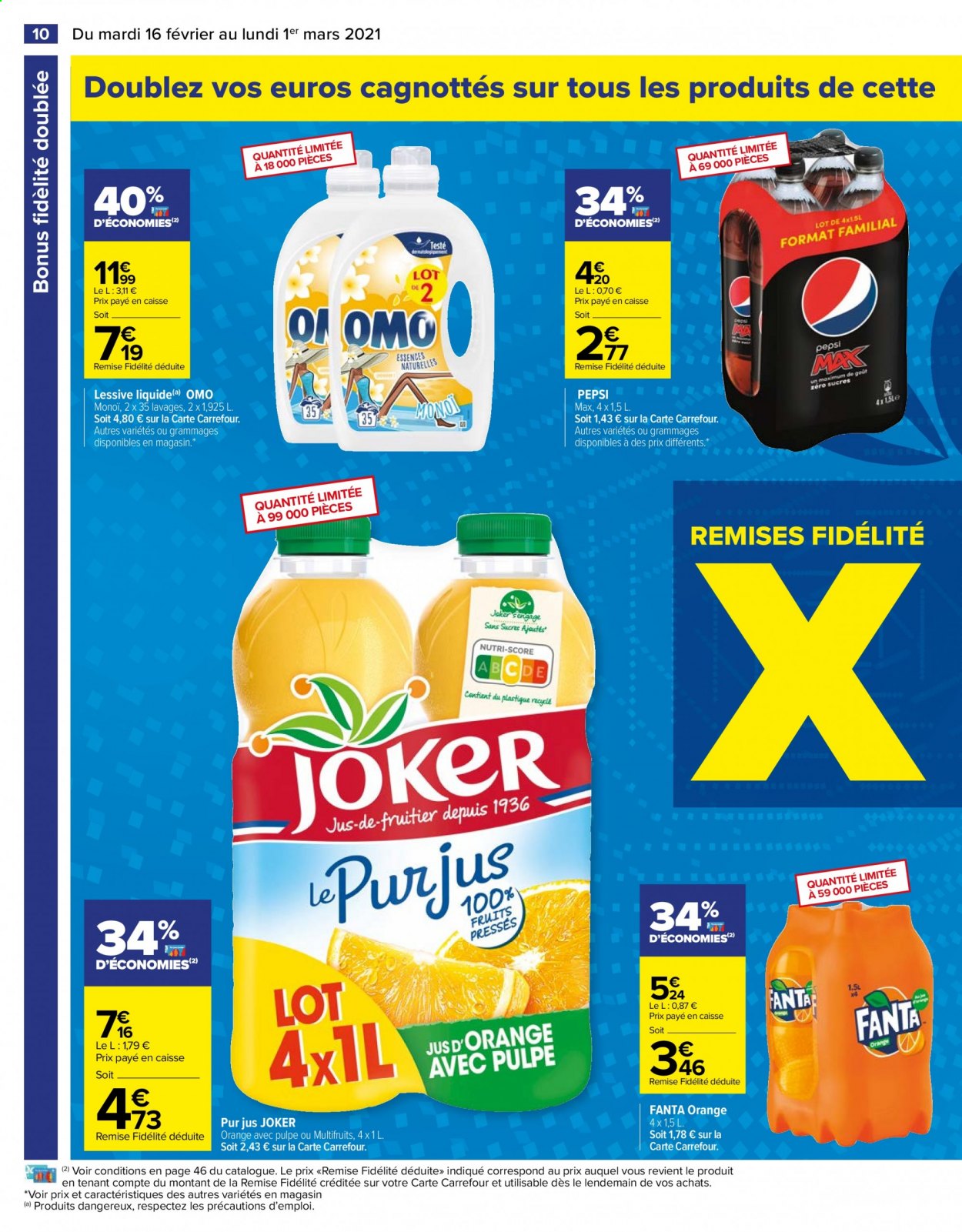 Catalogue Carrefour Hypermarchés - 16/02/2021 - 01/03/2021. Page 10