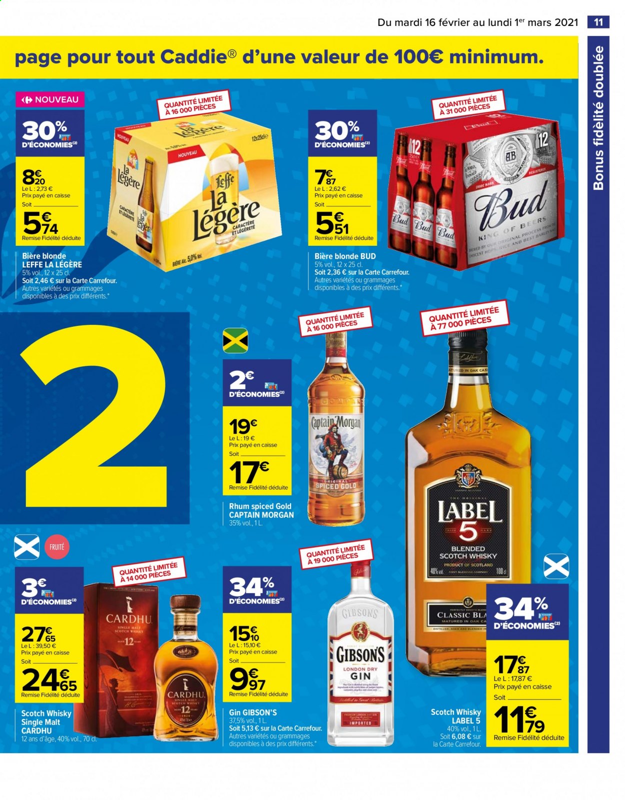 Catalogue Carrefour Hypermarchés - 16/02/2021 - 01/03/2021. Page 11