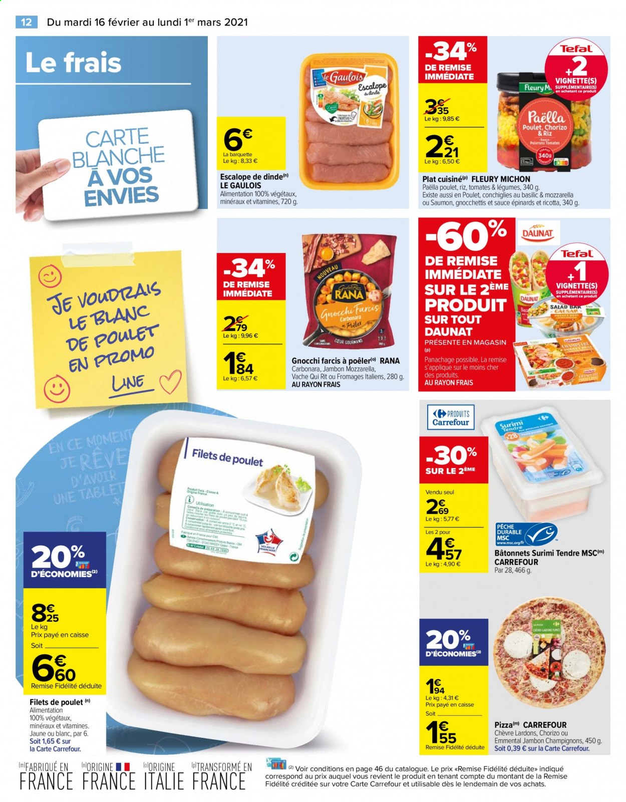 Catalogue Carrefour Hypermarchés - 16/02/2021 - 01/03/2021. Page 12