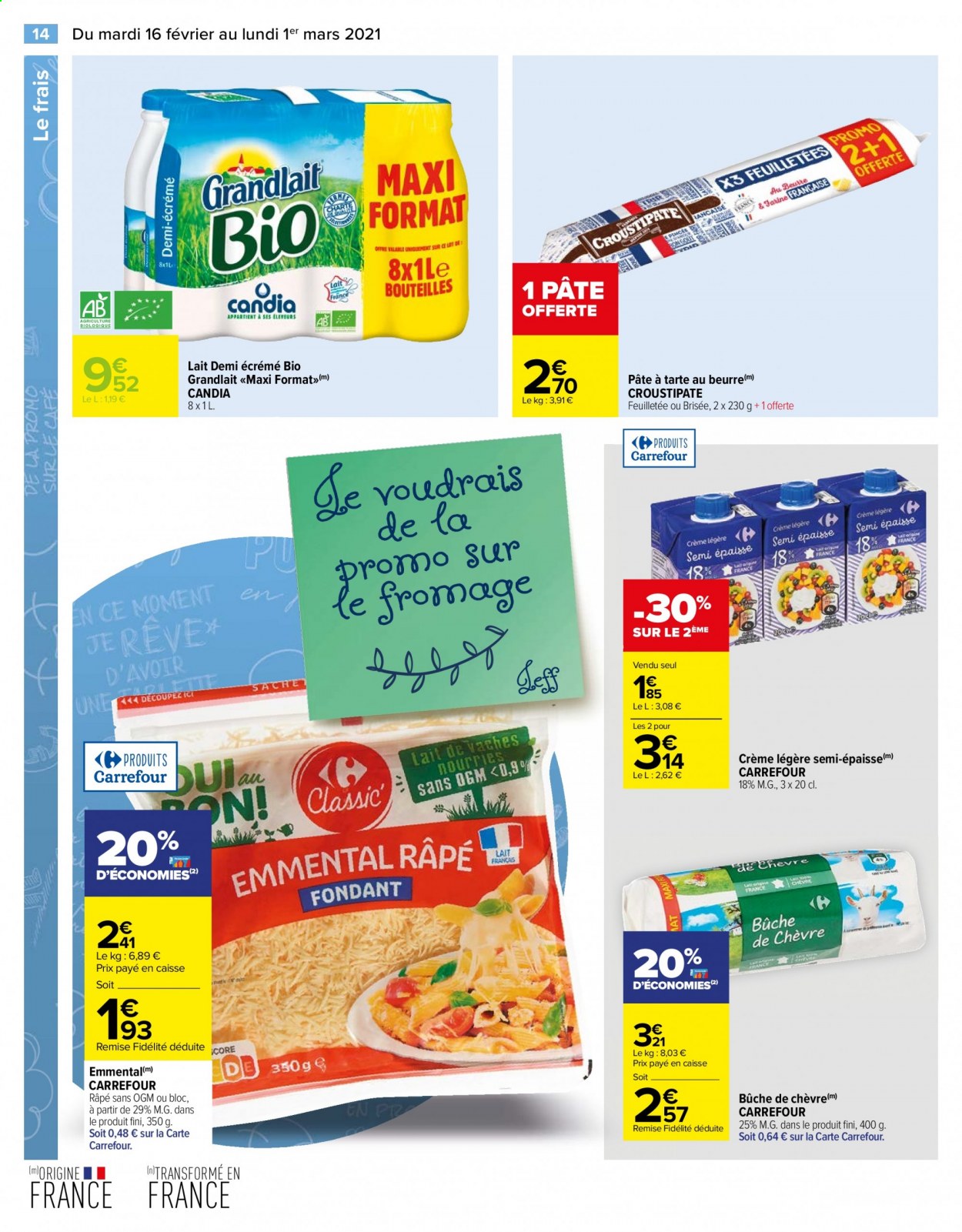 Catalogue Carrefour Hypermarchés - 16/02/2021 - 01/03/2021. Page 14
