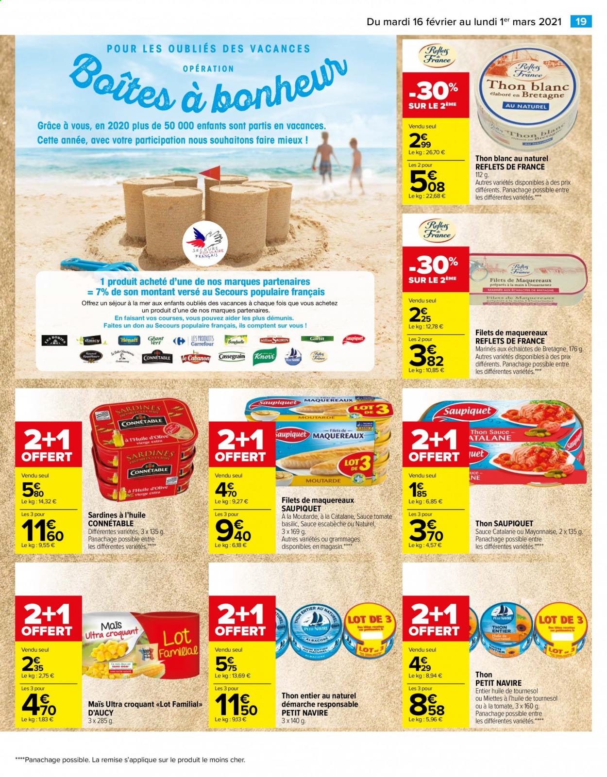 Catalogue Carrefour Hypermarchés - 16/02/2021 - 01/03/2021. Page 19