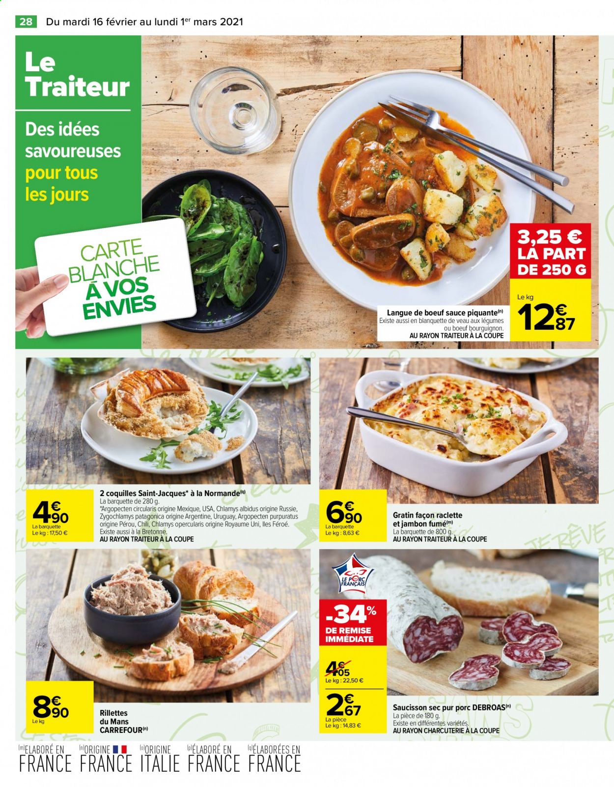Catalogue Carrefour Hypermarchés - 16/02/2021 - 01/03/2021. Page 30