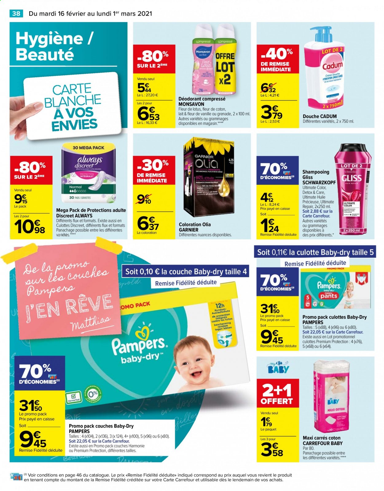 Catalogue Carrefour Hypermarchés - 16/02/2021 - 01/03/2021. Page 40
