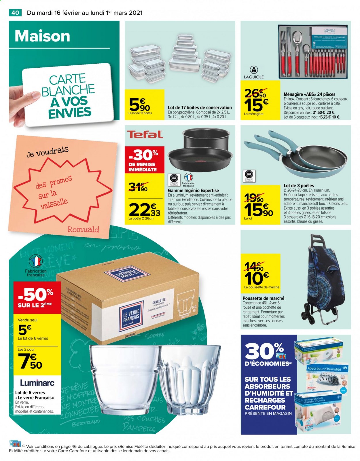 Catalogue Carrefour Hypermarchés - 16/02/2021 - 01/03/2021. Page 42