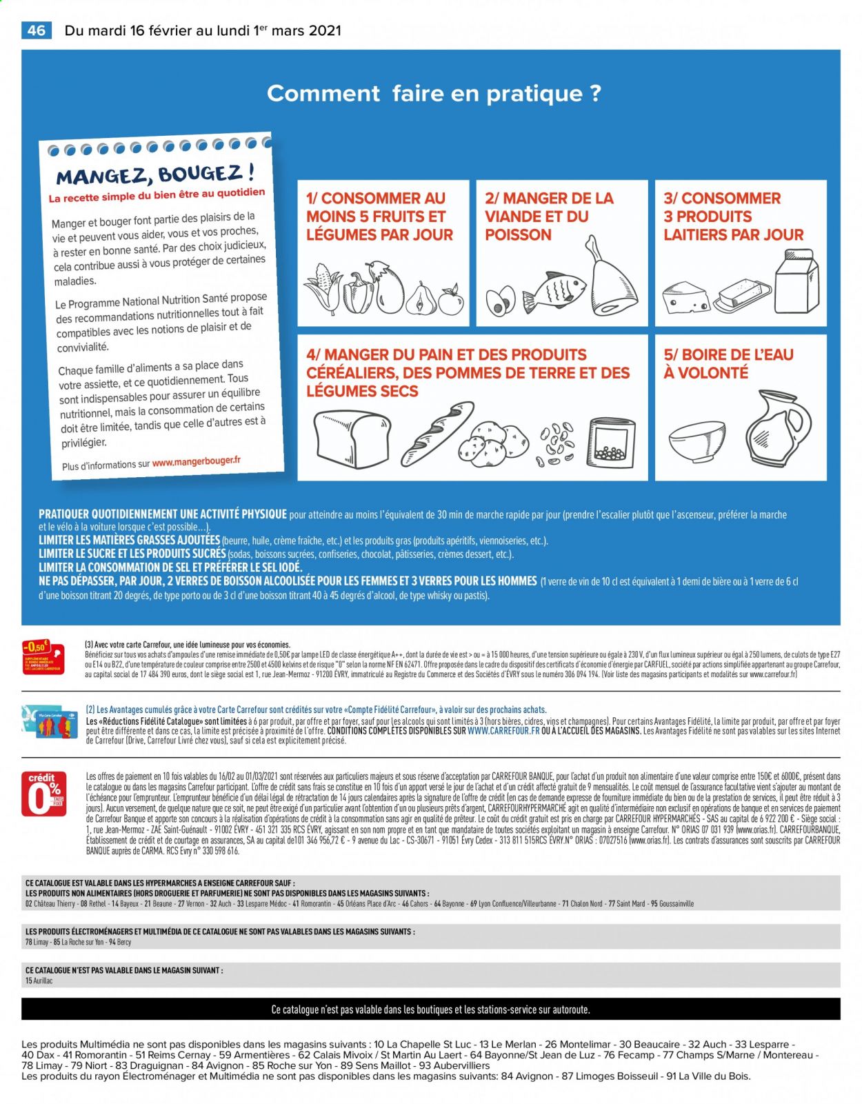 Catalogue Carrefour Hypermarchés - 16/02/2021 - 01/03/2021. Page 48
