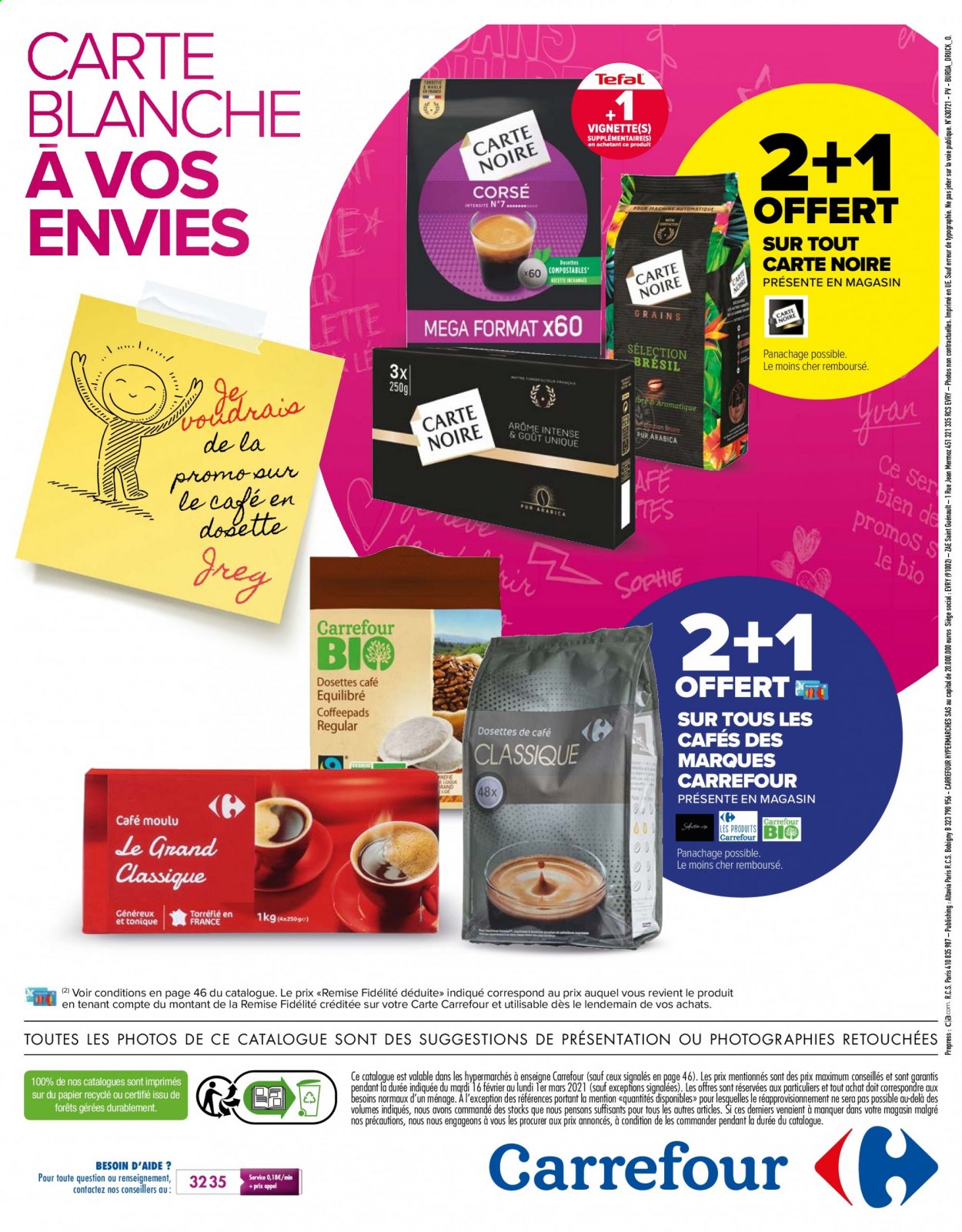 Catalogue Carrefour Hypermarchés - 16/02/2021 - 01/03/2021. Page 56