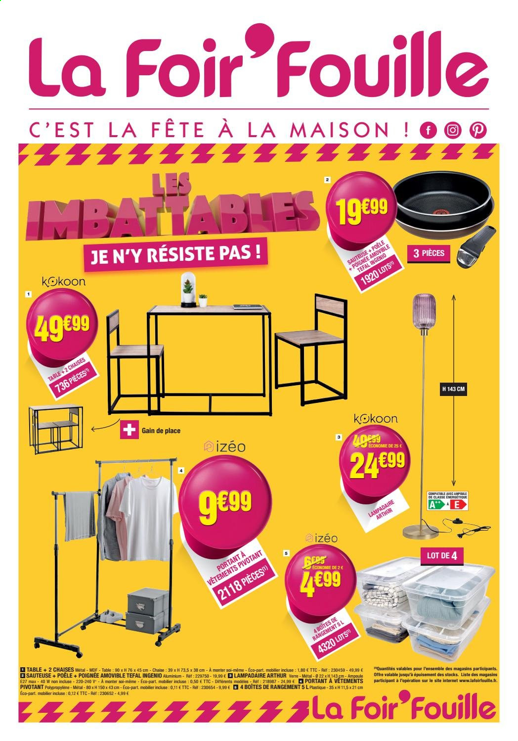 Catalogue La Foir'Fouille. Page 1