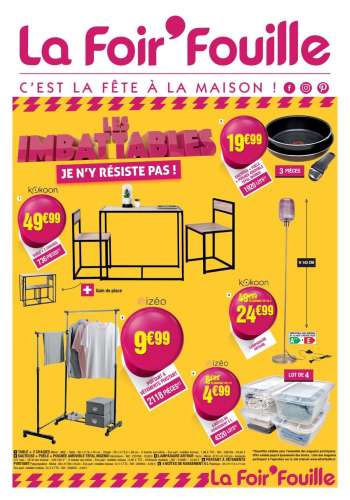 Catalogue La Foir'Fouille.
