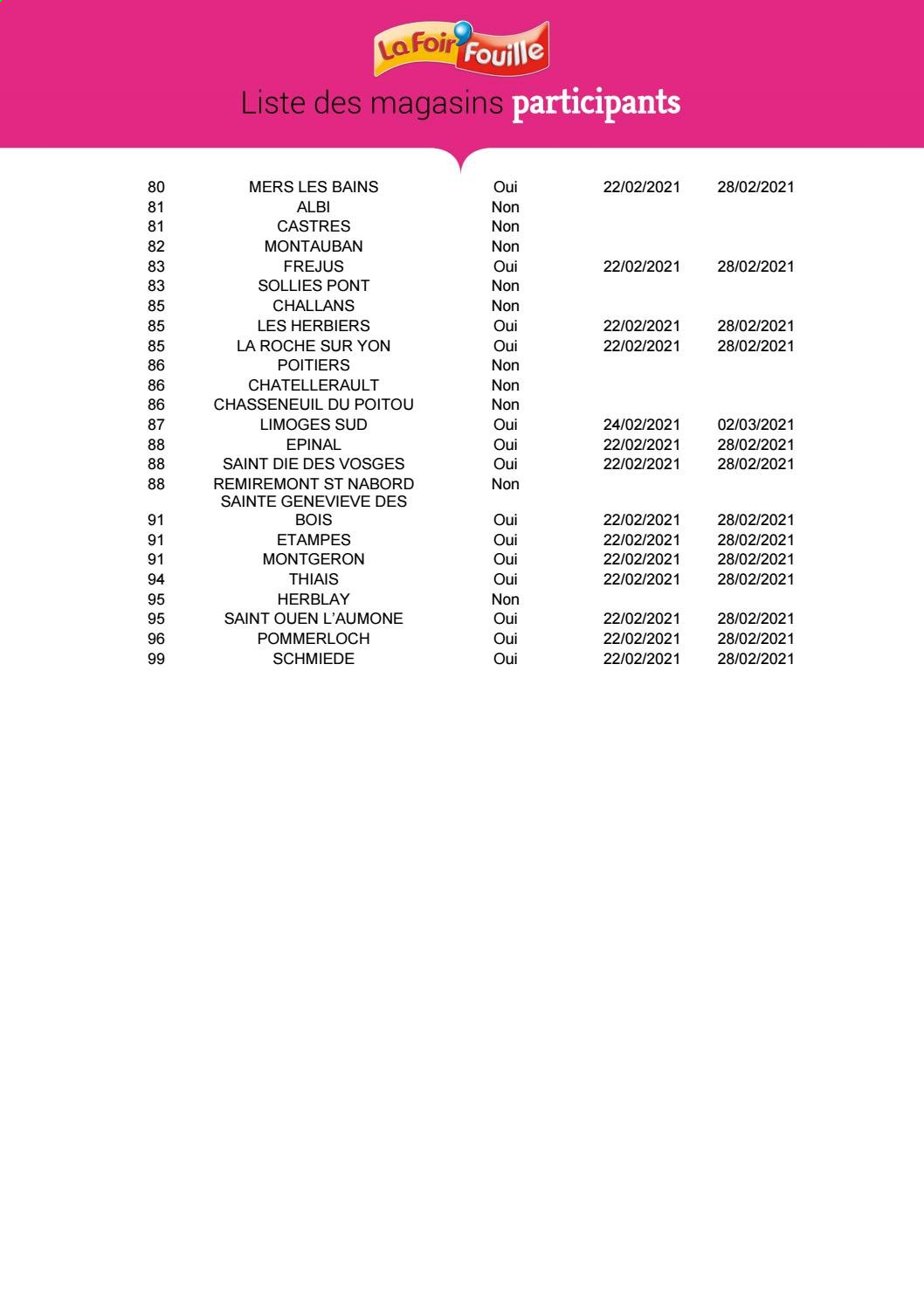 Catalogue La Foir'Fouille. Page 9
