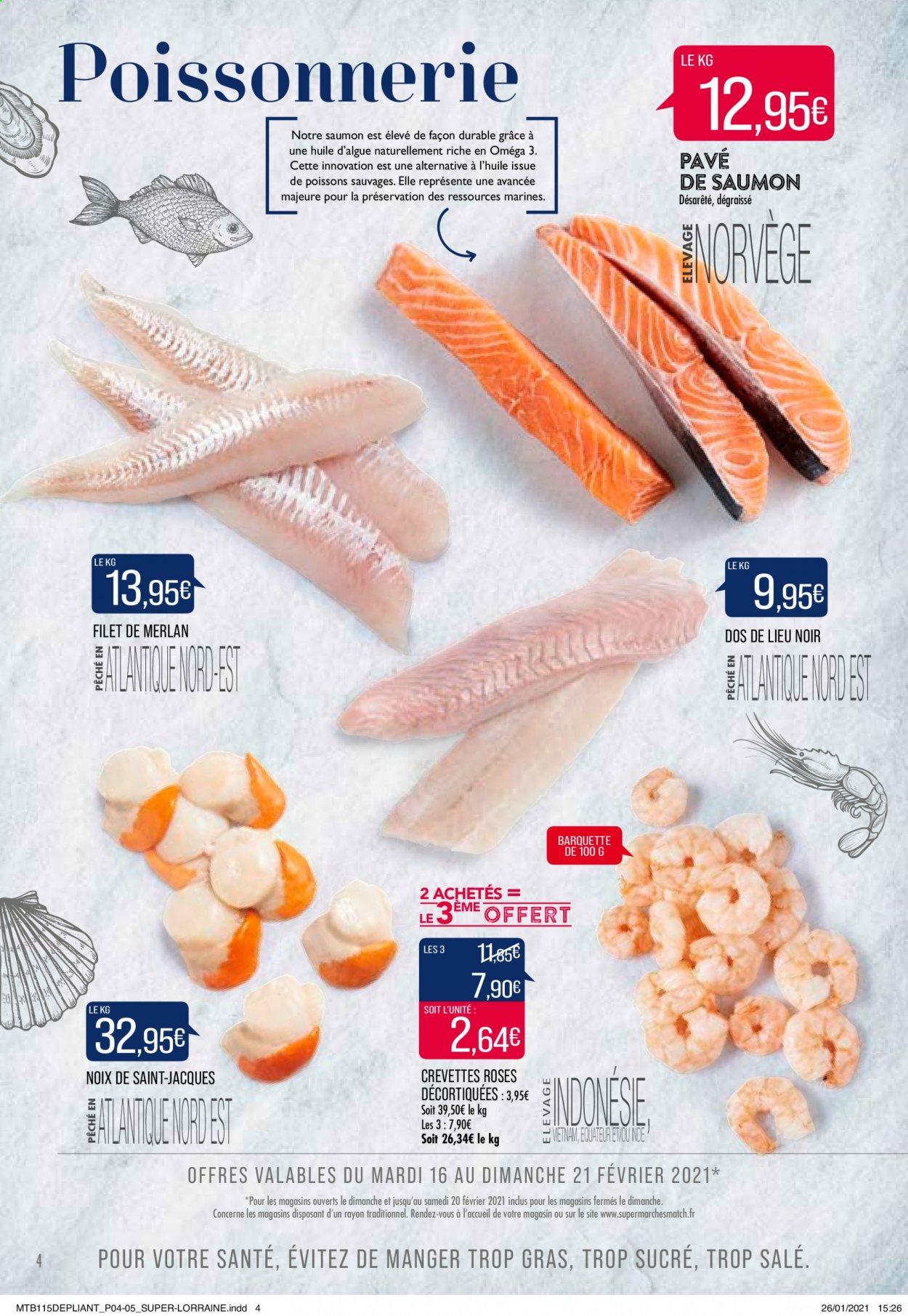 Catalogue Supermarché Match - 16/02/2021 - 21/02/2021. Page 4