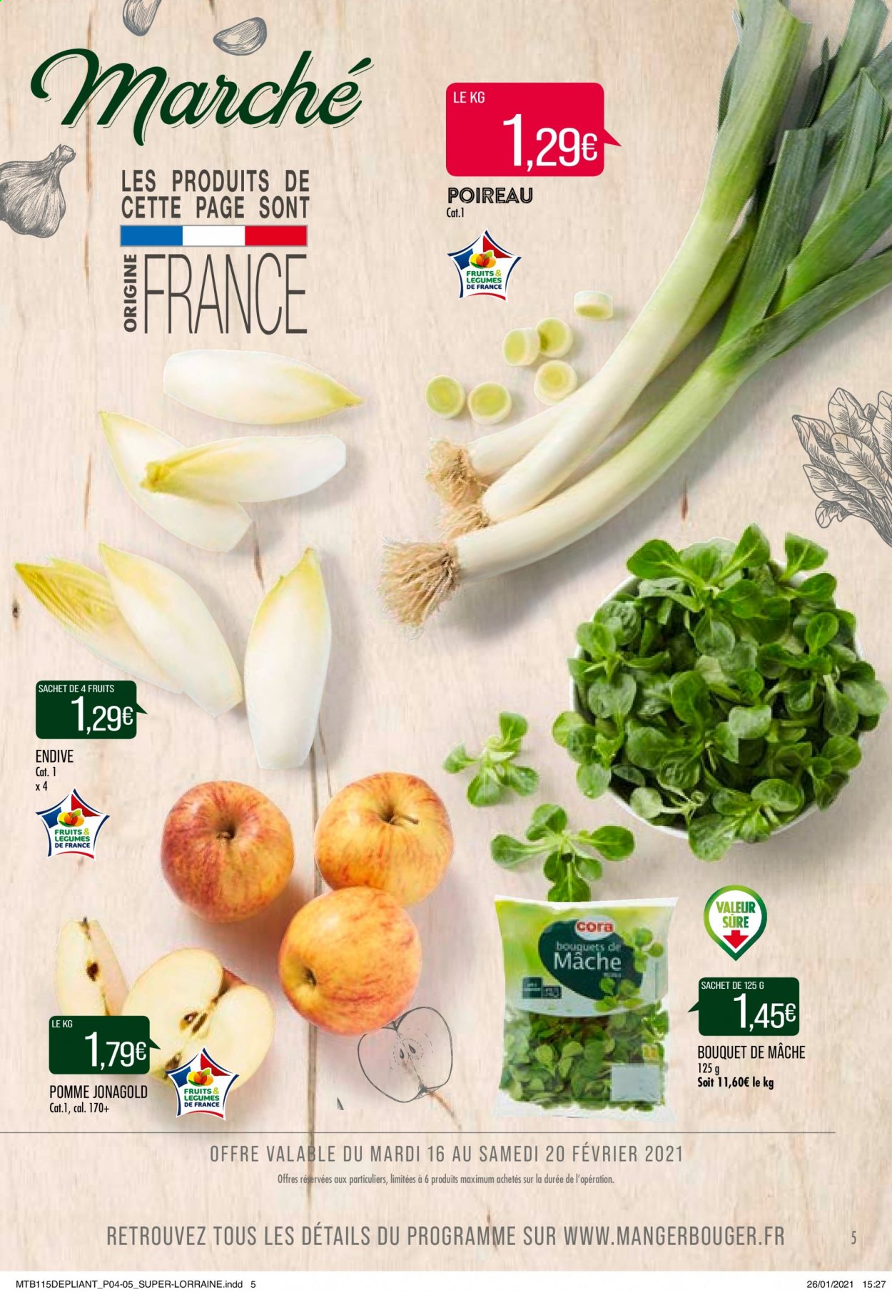 Catalogue Supermarché Match - 16/02/2021 - 21/02/2021. Page 5