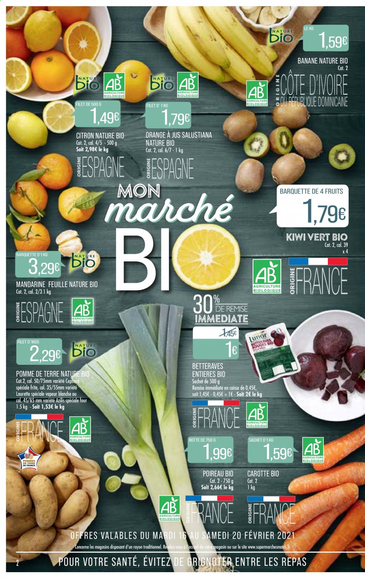 Catalogue Supermarché Match - 16/02/2021 - 28/02/2021. Page 2