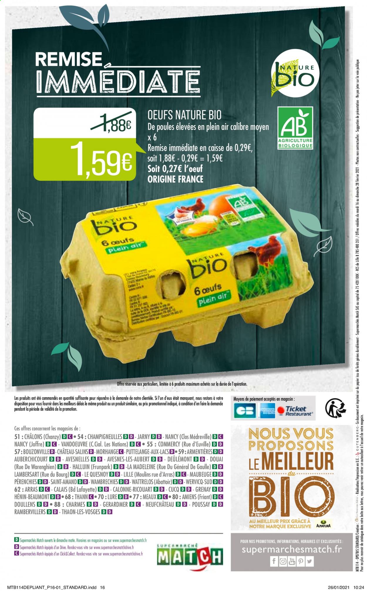Catalogue Supermarché Match - 16/02/2021 - 28/02/2021. Page 16