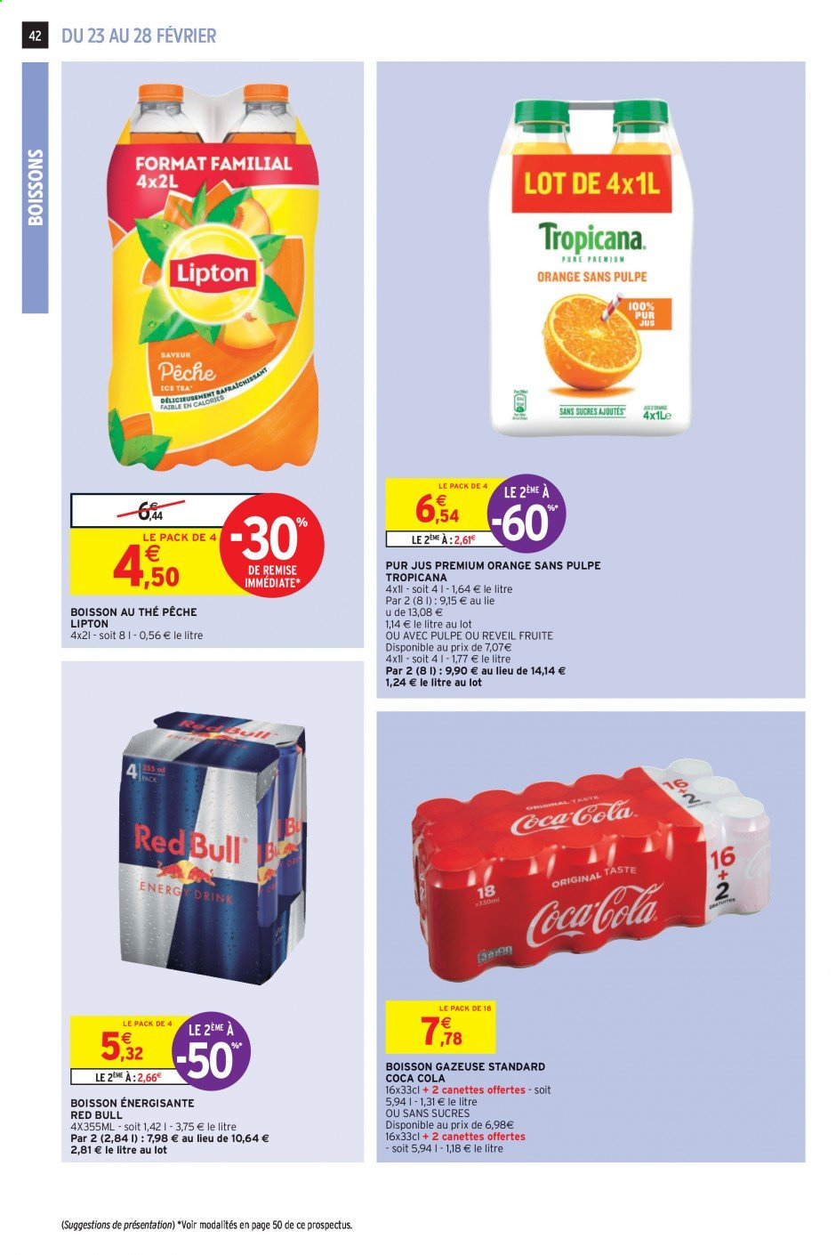 Catalogue Intermarché Super - 23/02/2021 - 28/02/2021. Page 42